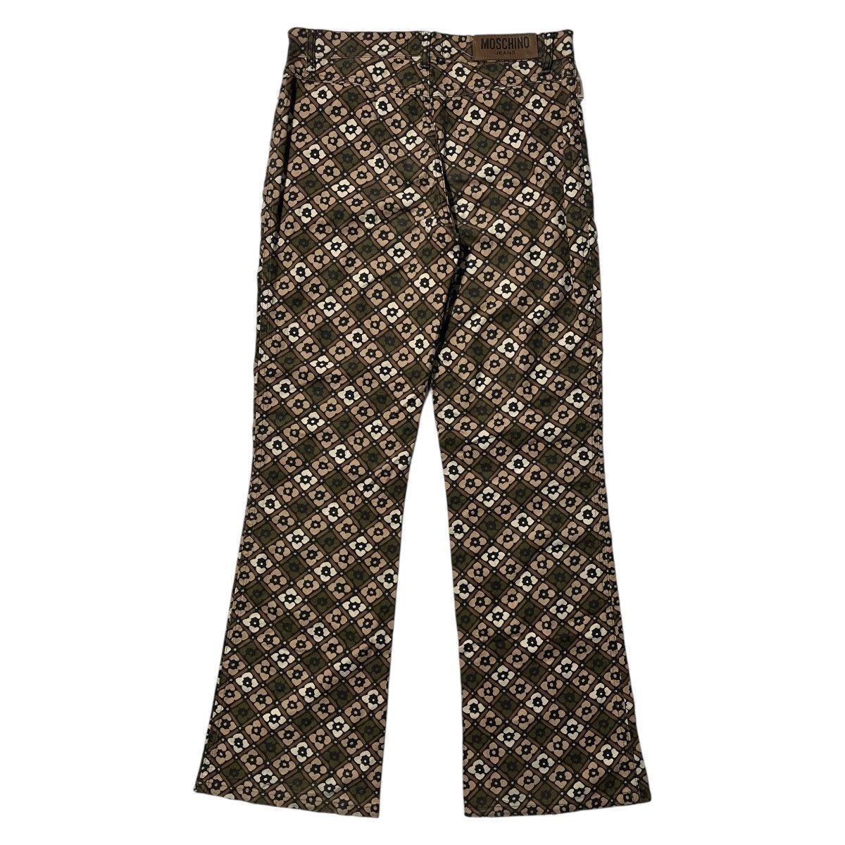 Moschino Vintage Moschino Fullprinted Pants Size US 29 - 2 Thumbnail