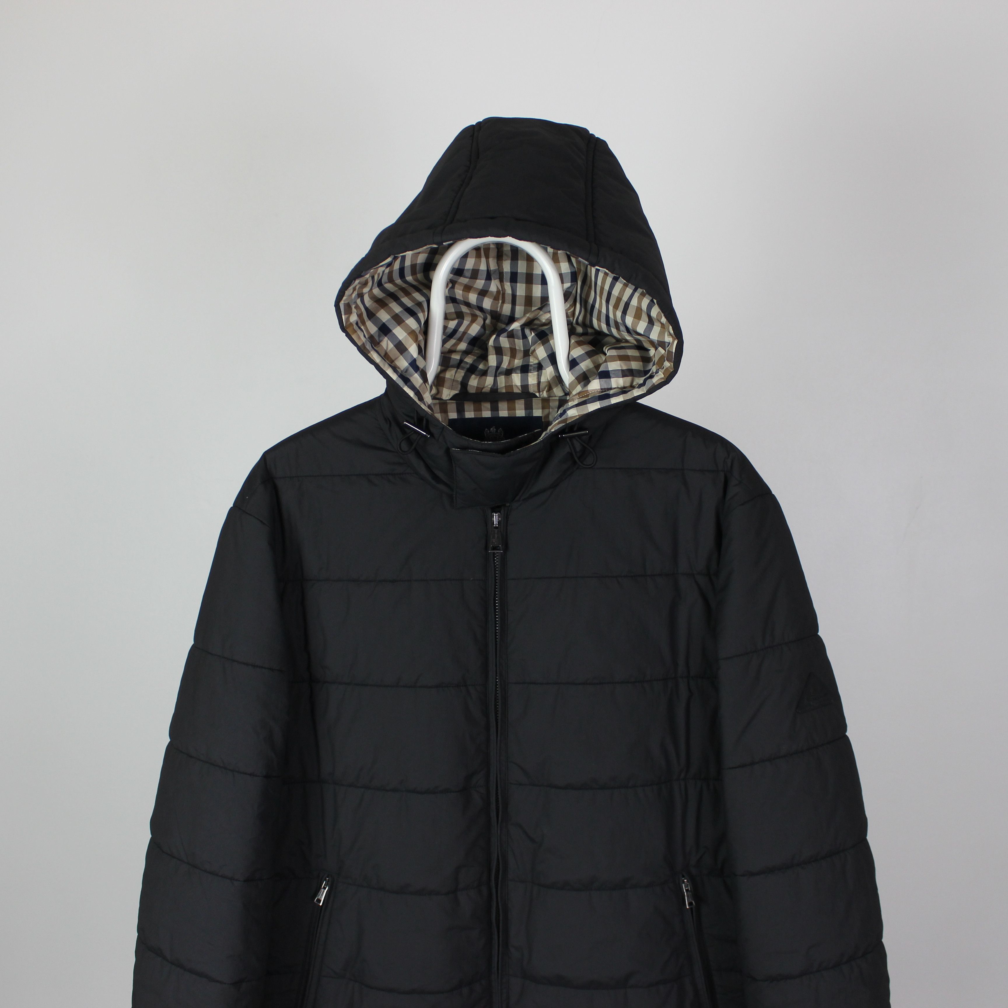 Aquascutum aquascutum jacket men black nylon L XL Size US XL / EU 56 / 4 - 3 Thumbnail