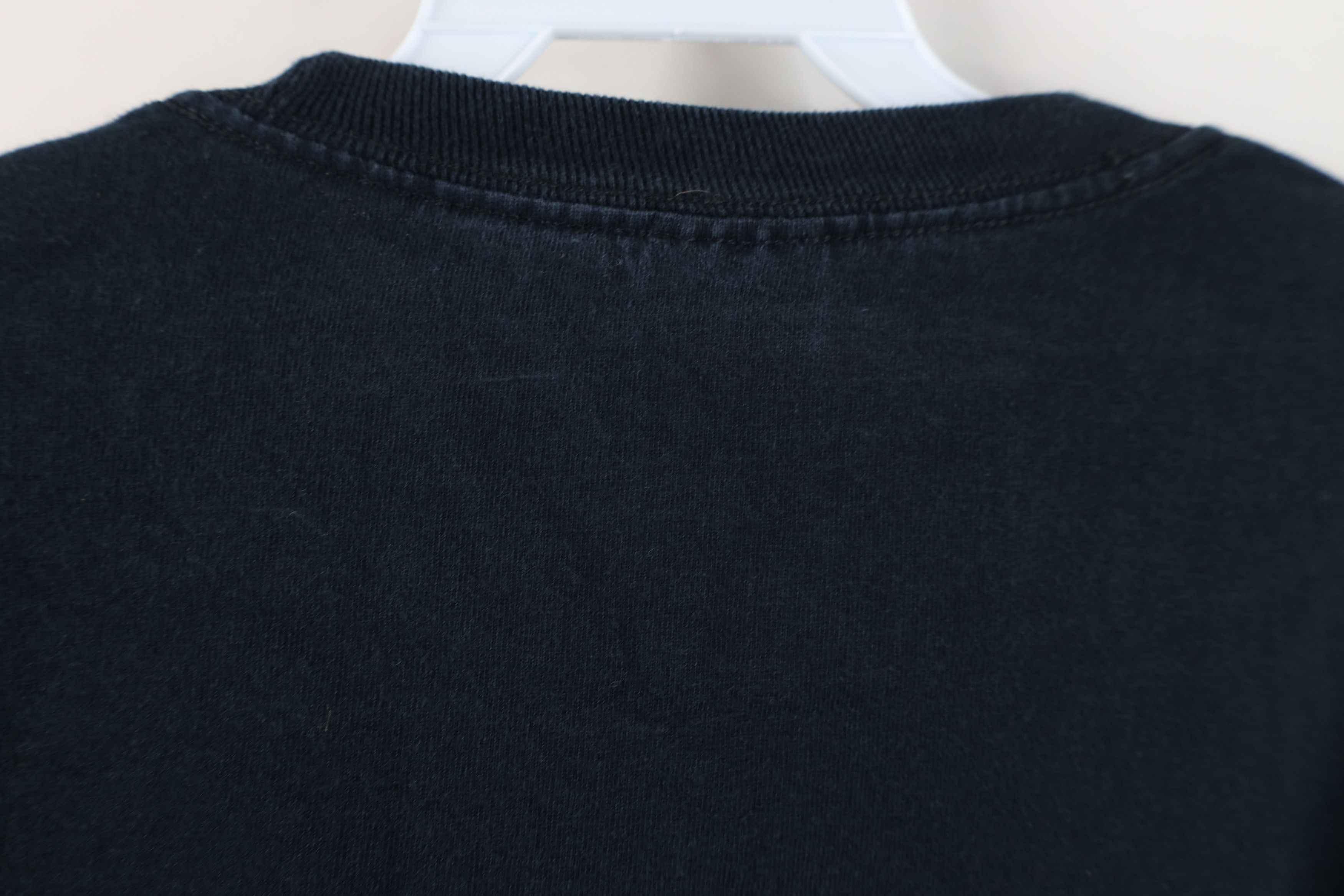 Vintage Vintage 90s Y2K Streetwear Cotton Long Sleeve T-Shirt Black Size US L / EU 52-54 / 3 - 10 Thumbnail