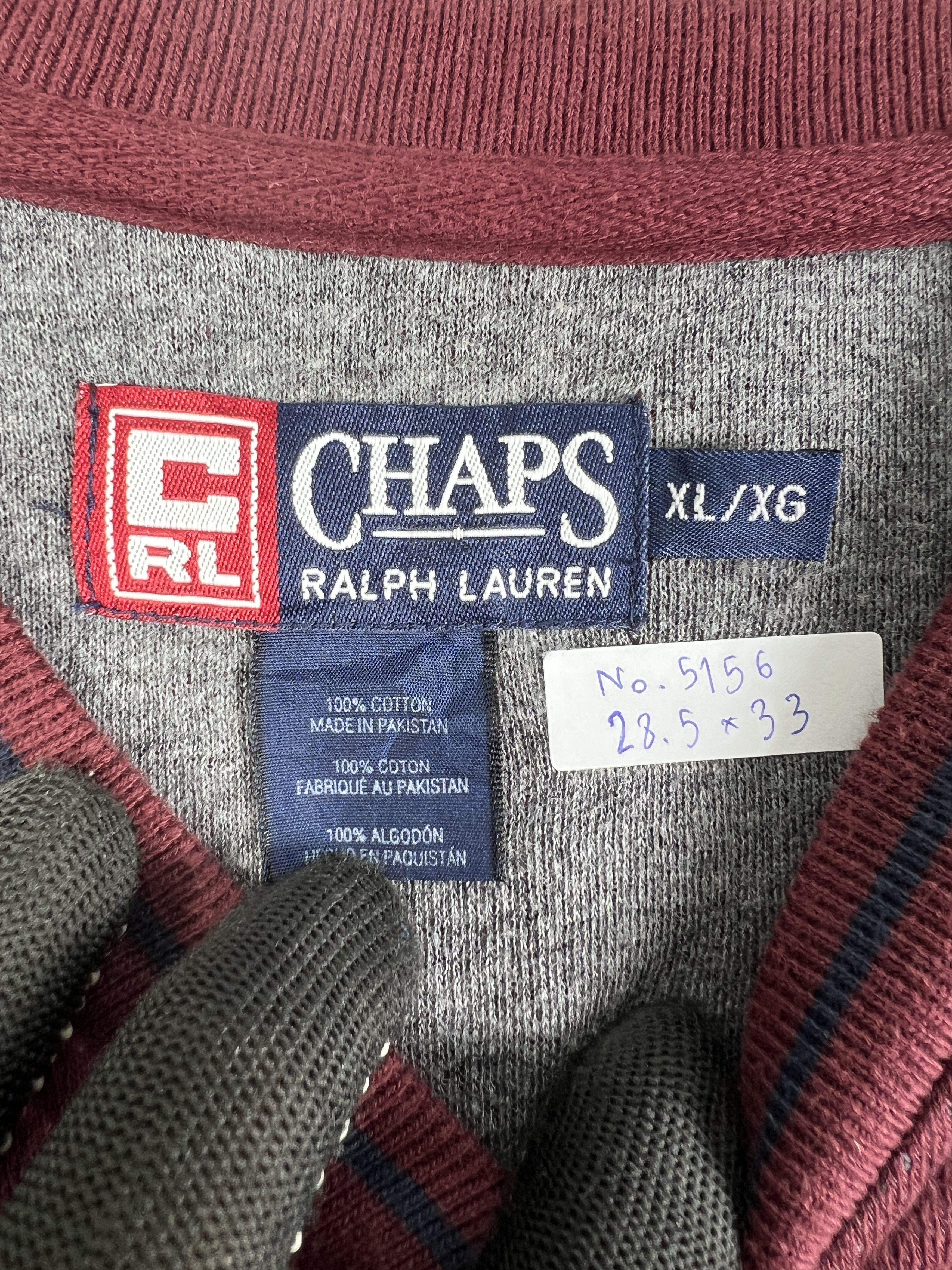 Chaps Ralph Lauren No.5156 Chaps Ralph Lauren V-Neck L/S Tee (XL) Size US XL / EU 56 / 4 - 3 Thumbnail