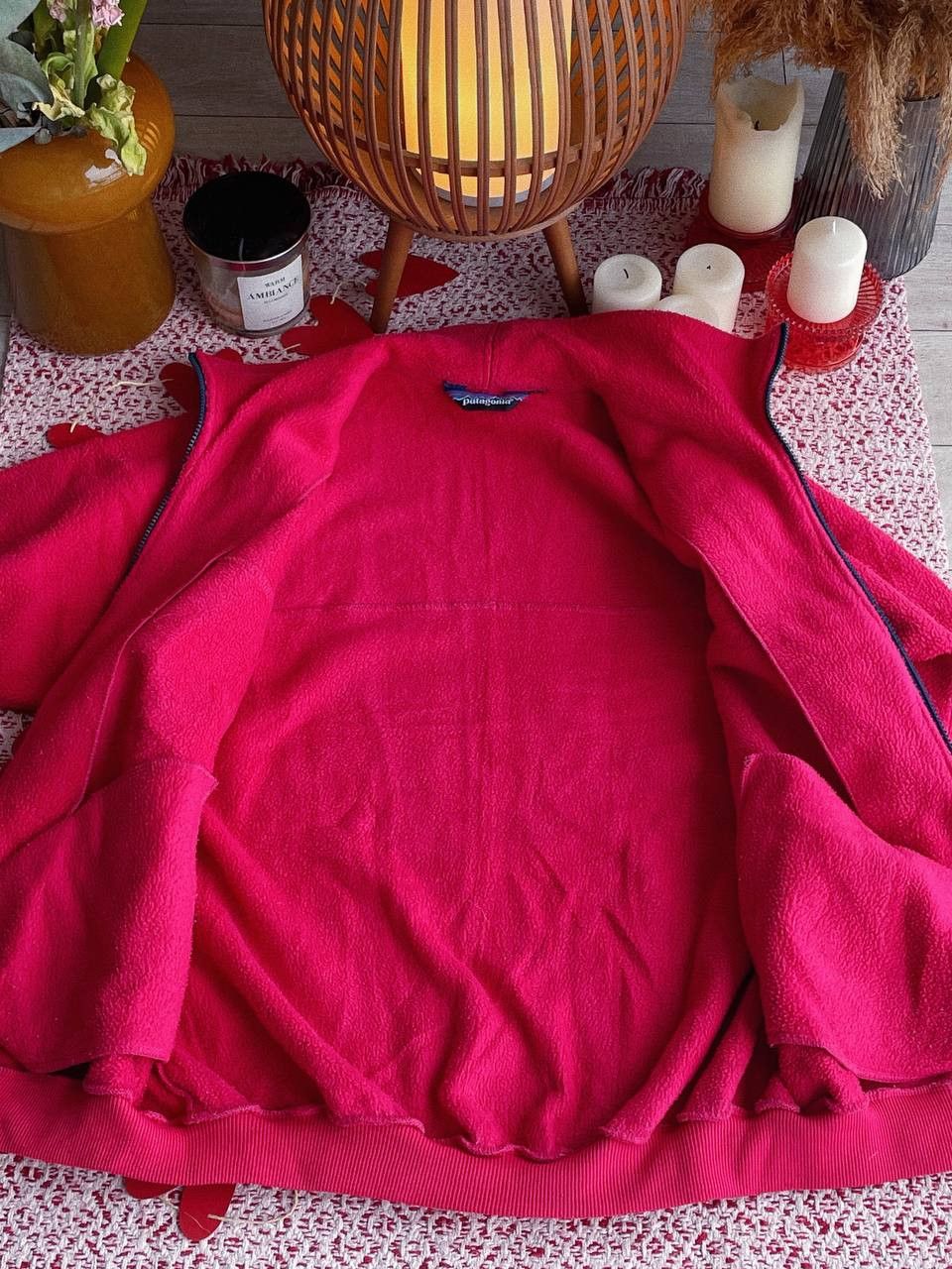 Patagonia Vintage Patagonia Pink Fleece Size US L / EU 52-54 / 3 - 6 Thumbnail