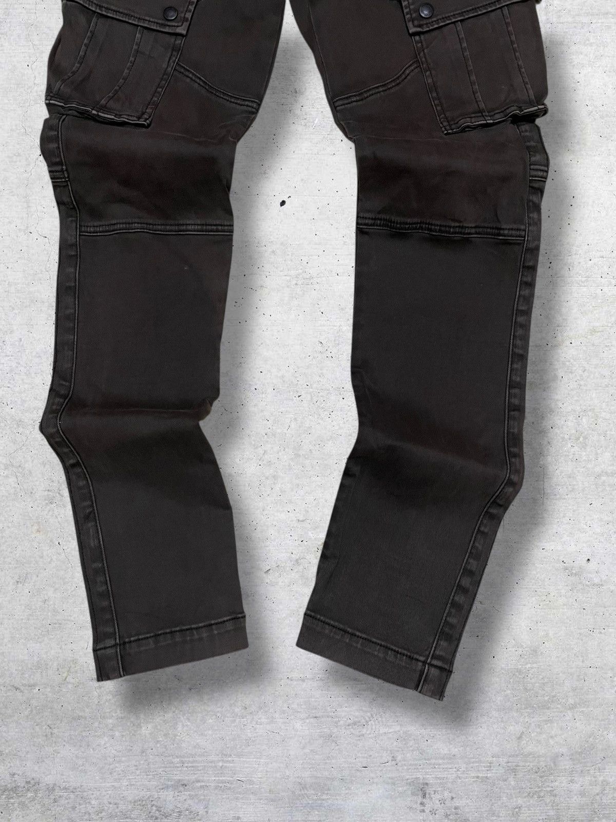 Tete Homme VINTAGE TETE HOMME 90S JAPAN DESIGNER UTILITY TACTICAL CARGO Size US 30 / EU 46 - 3 Thumbnail