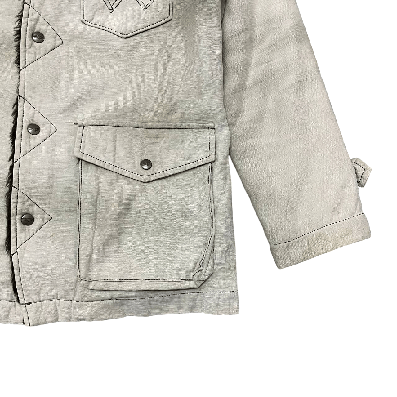 Wrangler Vintage Wrangler Wenger Coat Shearling Jacket Size US L / EU 52-54 / 3 - 4 Thumbnail