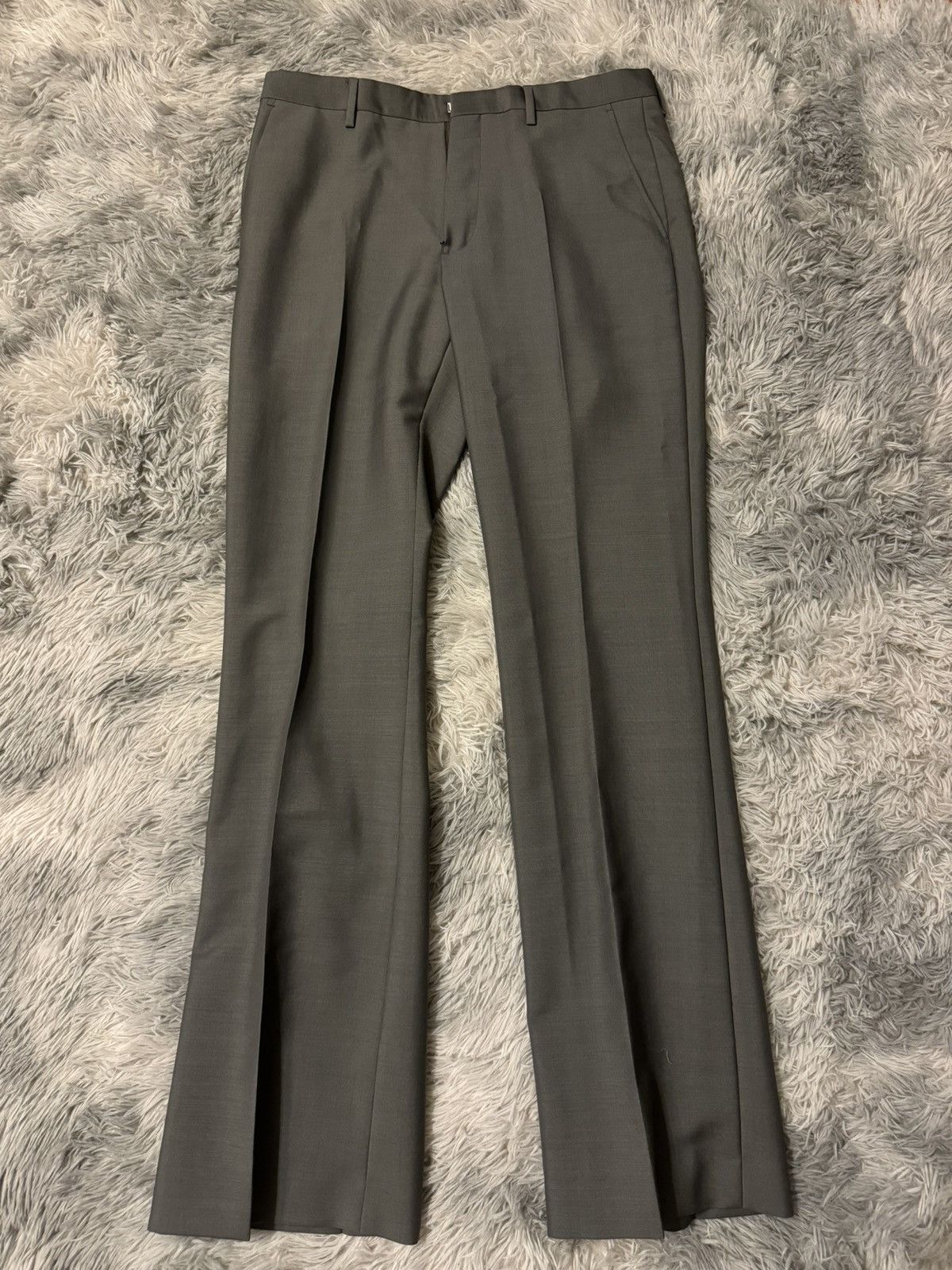 Dries Van Noten mohair wool classy parchey trouser Size US 34 / EU 50 - 1 Thumbnail
