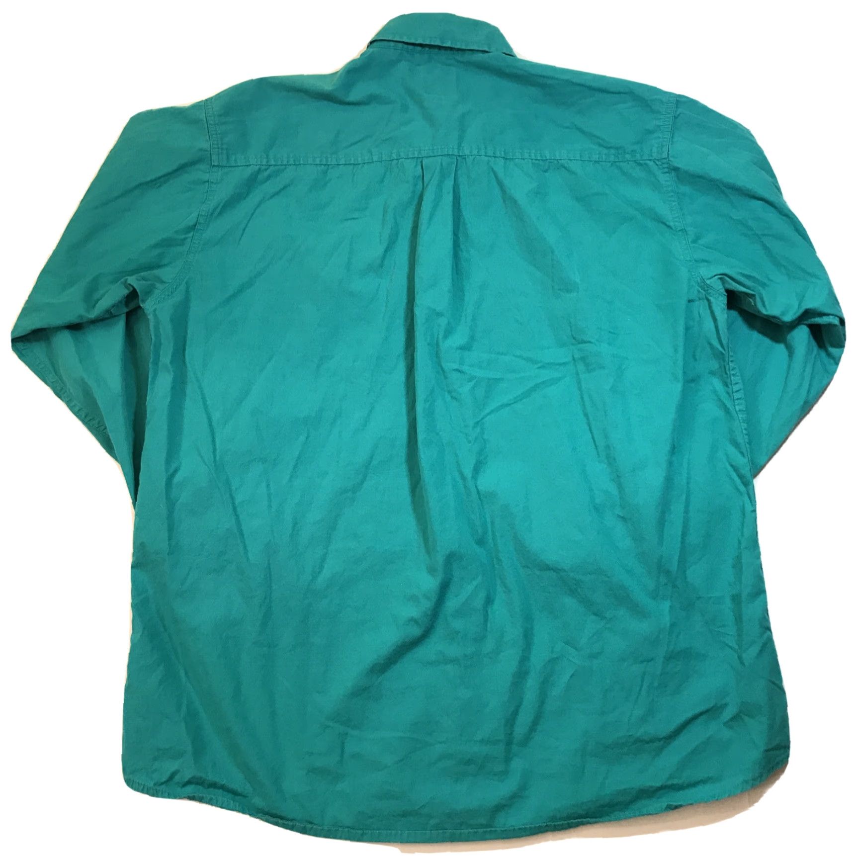 Vintage VINTAGE Cinch Western Cowboy Shirt 90s Teal Button-Up Long Sleeve Mens Size M Size US M / EU 48-50 / 2 - 6 Thumbnail