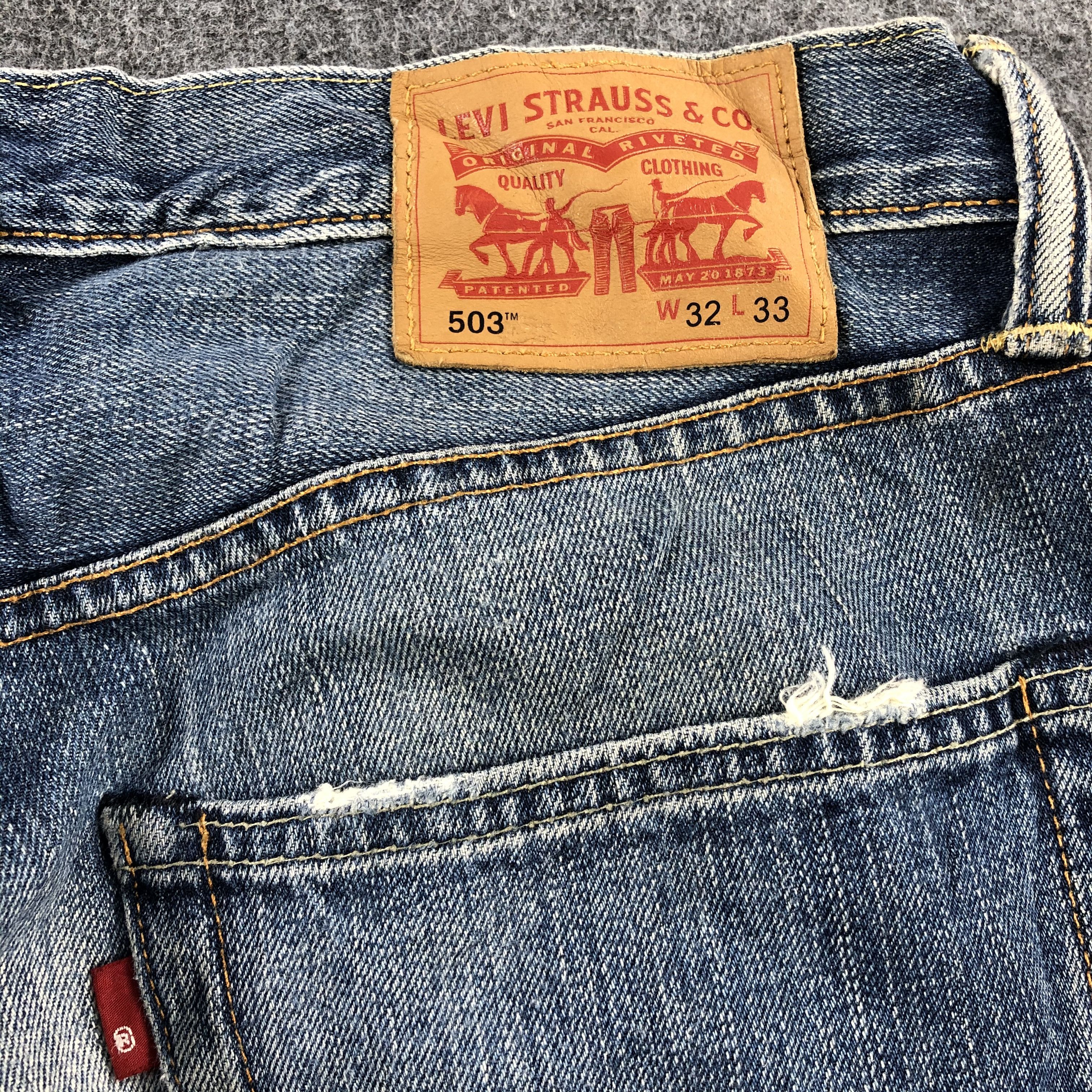 Levi's × Vintage Vintage Blue Wash Levis 503 Jeans-JM1974 Size US 34 / EU 50 - 6 Thumbnail