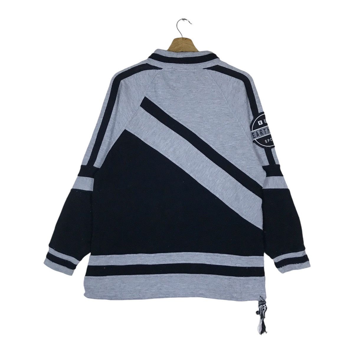 Vintage Vintage Created by Earth Team Drawstring Pullover Jumper Size US S / EU 44-46 / 1 - 7 Thumbnail