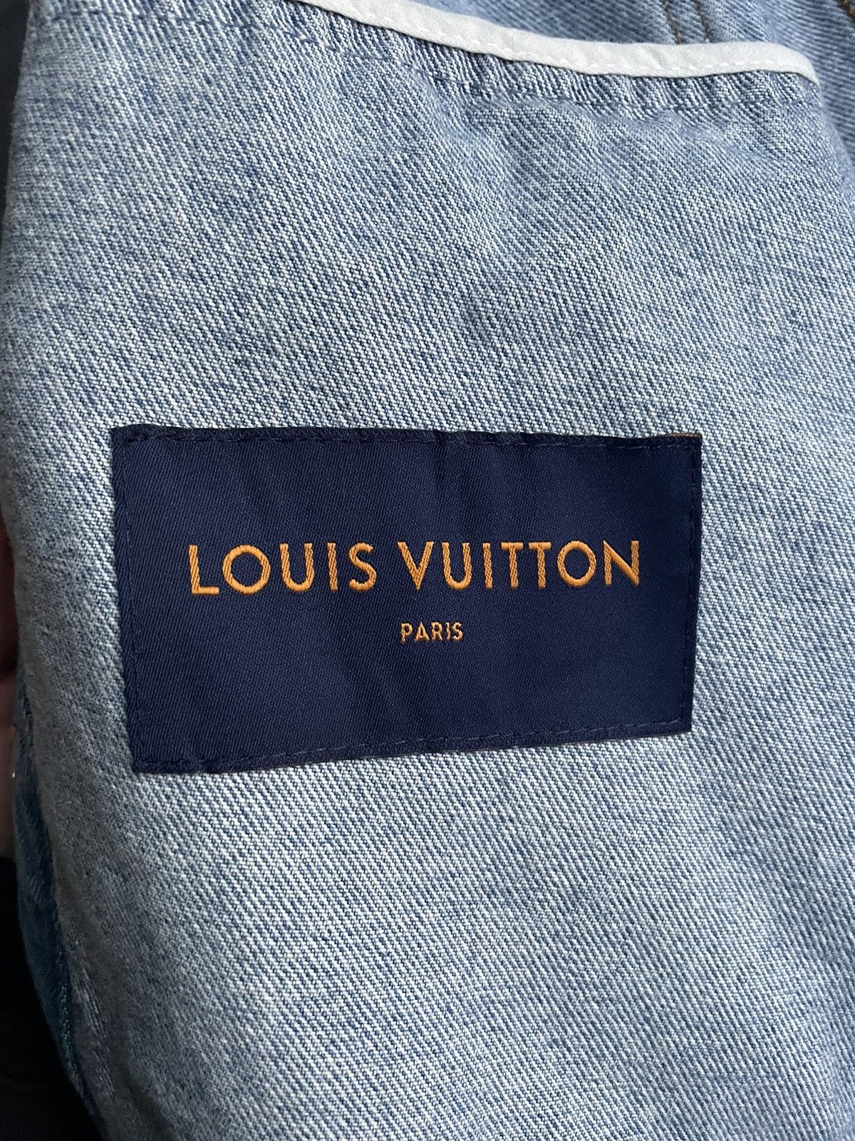 Louis Vuitton Louis Vuitton Floral Embroidered Denim Jacket Size US M / EU 48-50 / 2 - 15 Thumbnail
