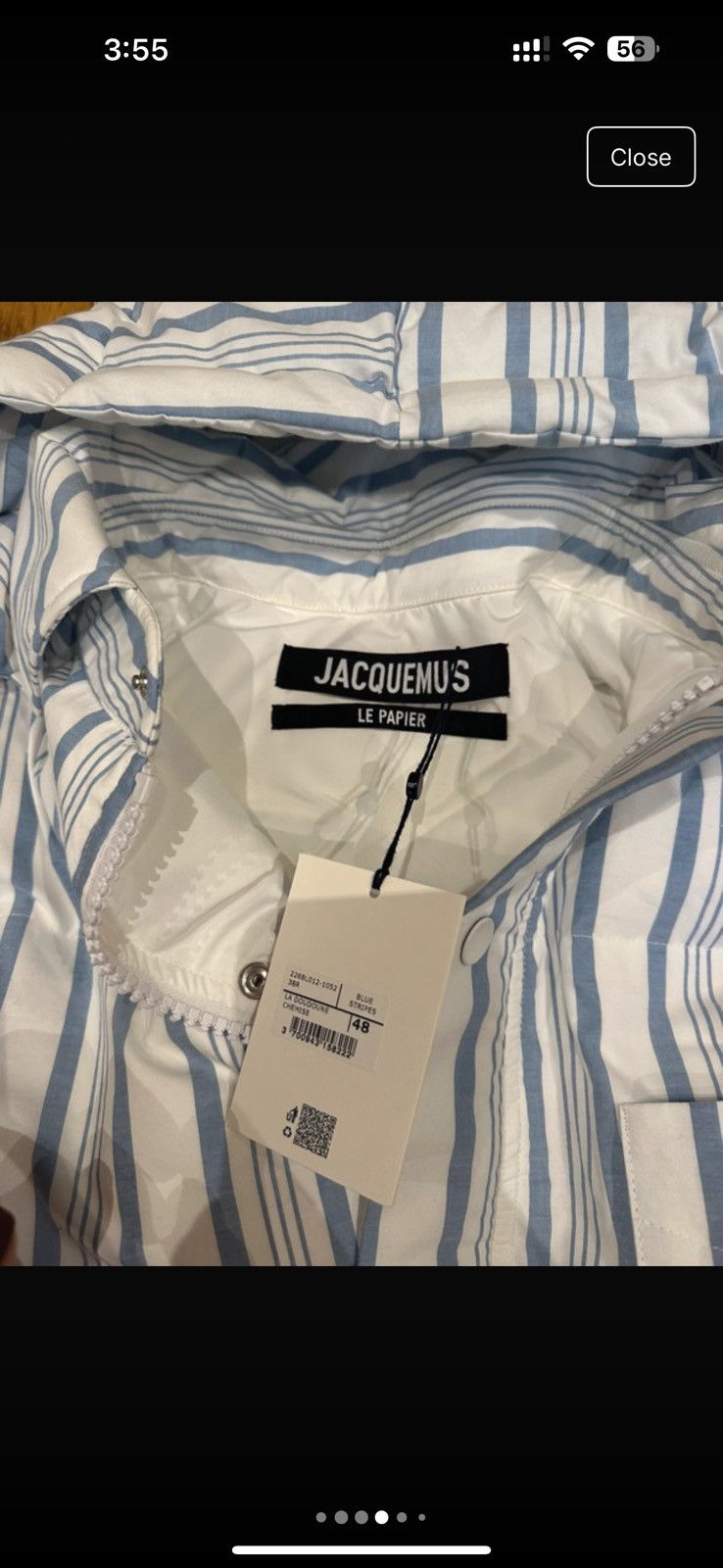 Jacquemus Jacquemus Le papier collection runway jacket Size US M / EU 48-50 / 2 - 4 Thumbnail