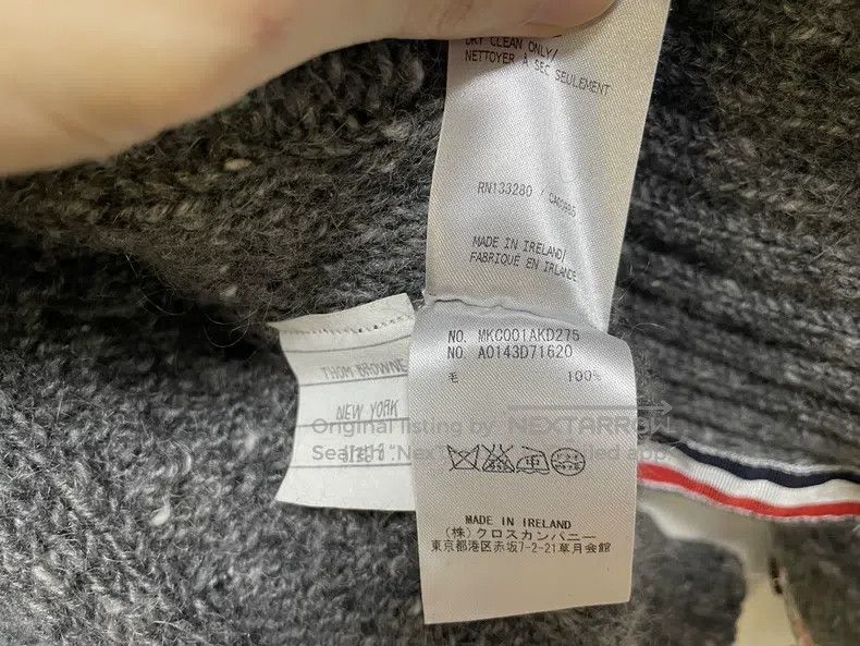 Thom Browne Thom Browne Cashmere cardigan Size US L / EU 52-54 / 3 - 5 Thumbnail