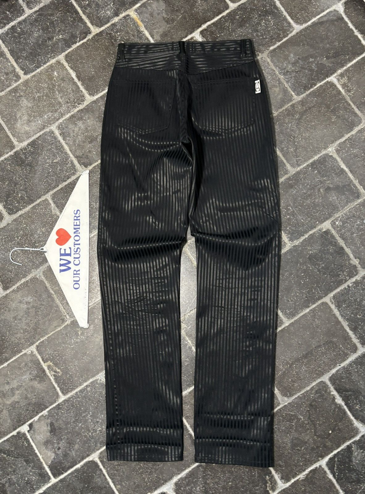 Vintage Made in England Vintage Striped Pants 1990s Apartment London Size 28" / US 6 / IT 42 - 7 Thumbnail
