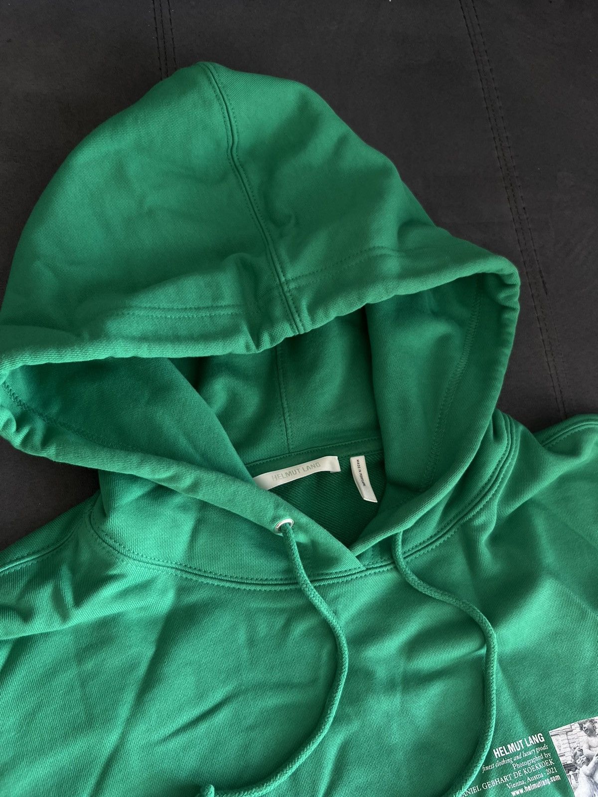 Helmut Lang Helmut Lang big logo hoodie ship one week from Spain Size US L / EU 52-54 / 3 - 5 Thumbnail