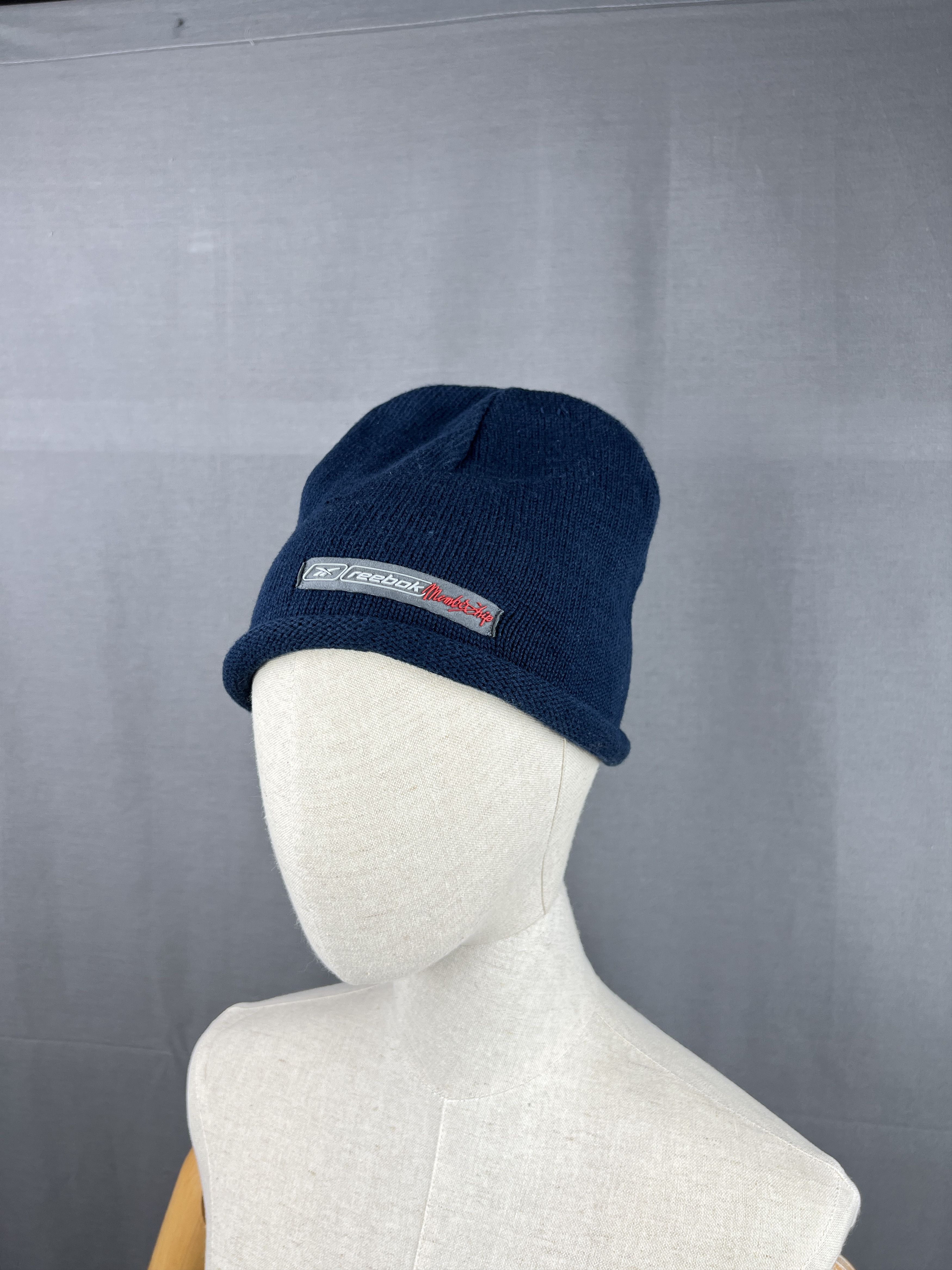 Reebok × Vintage Vintage Y2K Reebok Membership Beanie Hat Size ONE SIZE - 2 Thumbnail