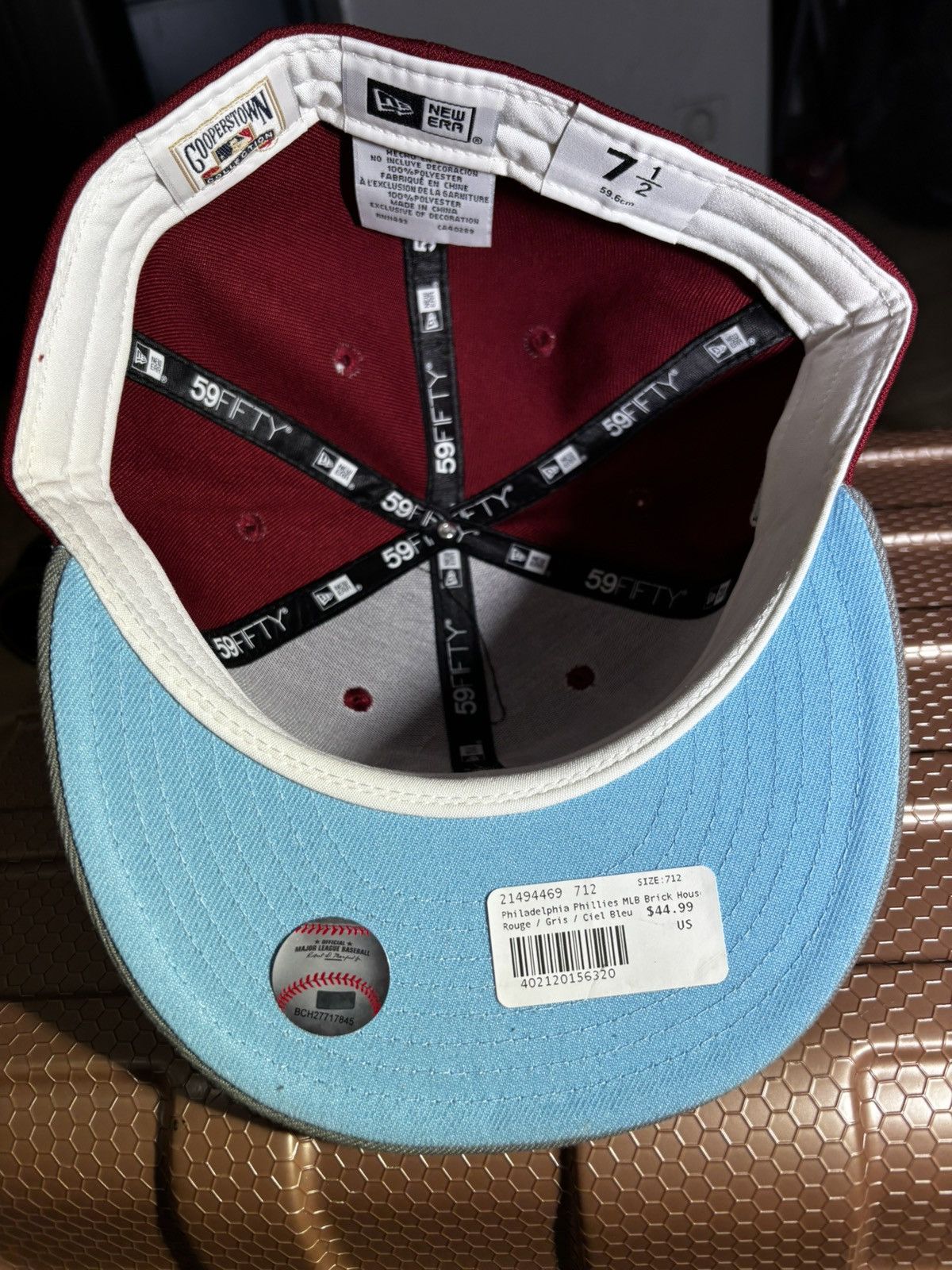 New Era Philadelphia Phillies MLB Cap Size ONE SIZE - 3 Thumbnail