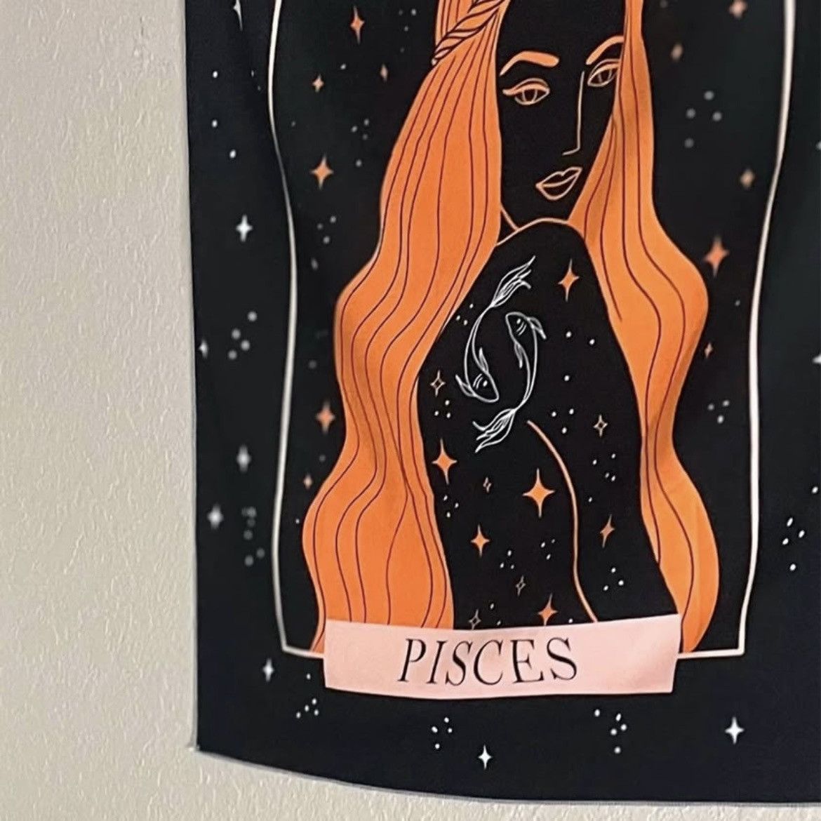 Other Pisces Tarot Constellation Astrology Zodiac Wall Tapestry Size ONE SIZE - 6 Thumbnail