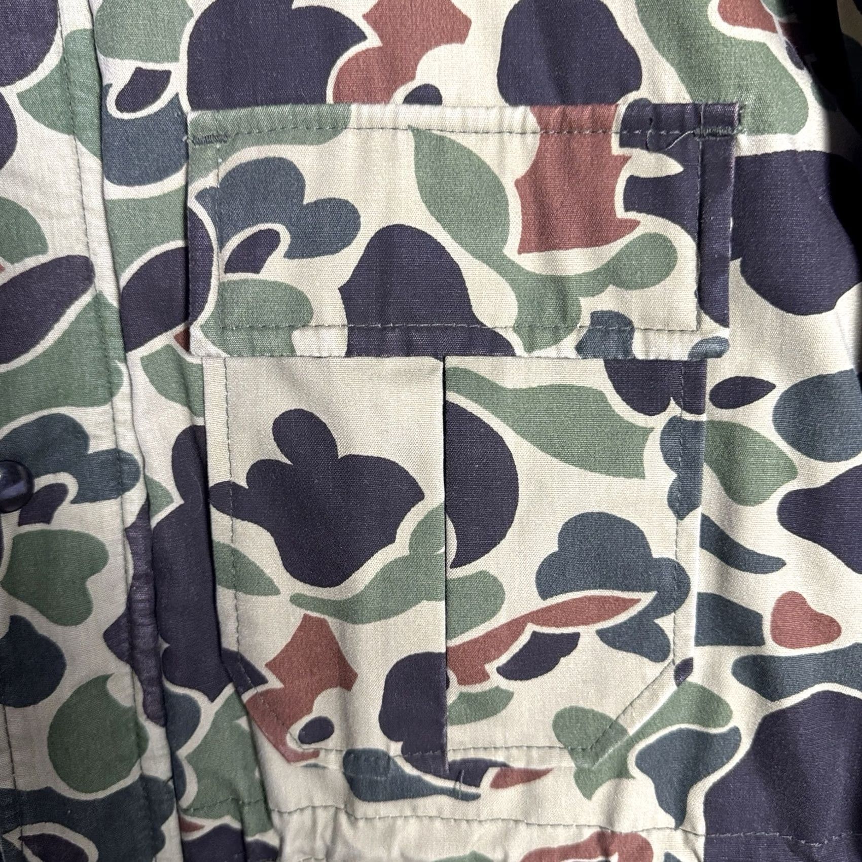 Walls Walls Blizzard Pruf Thinsulate Duck Frog Camo Coat Jacket Chore Barn Field Men S Vintage Military Jacket Size US S / EU 44-46 / 1 - 4 Thumbnail