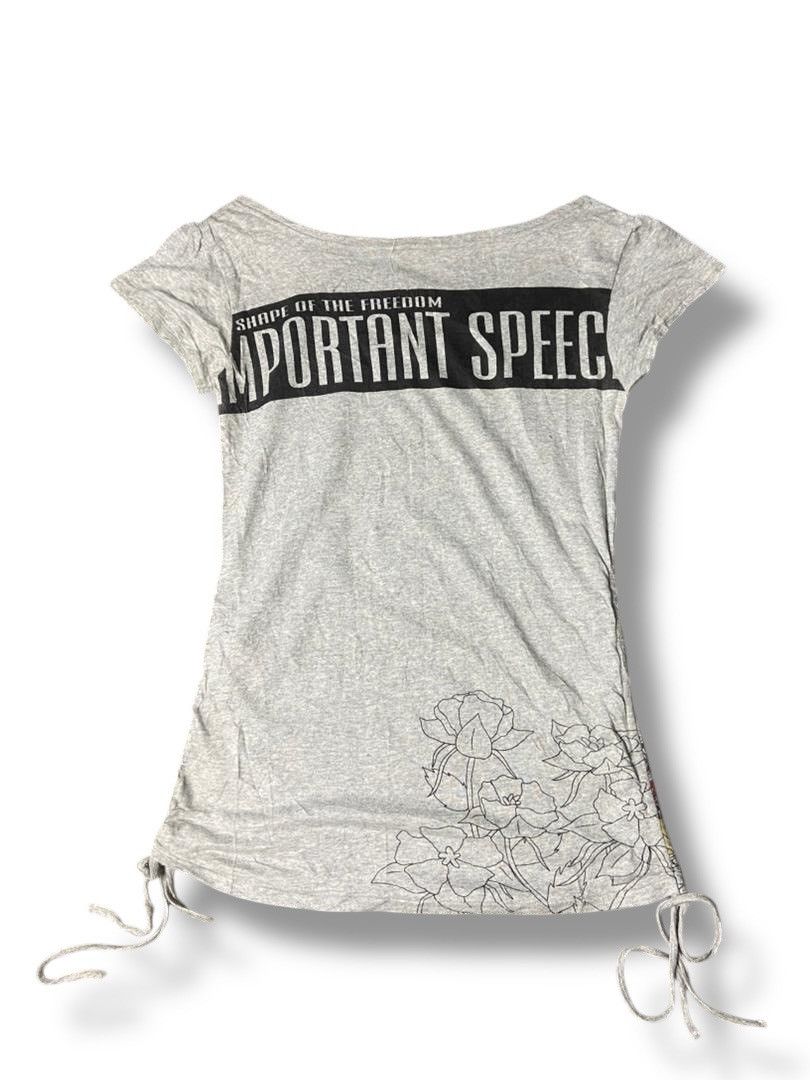 Japanese Brand G.N.O Girls Night Out Punk Short Sleeve Shirt (150) Size M / US 6-8 / IT 42-44 - 2 Thumbnail