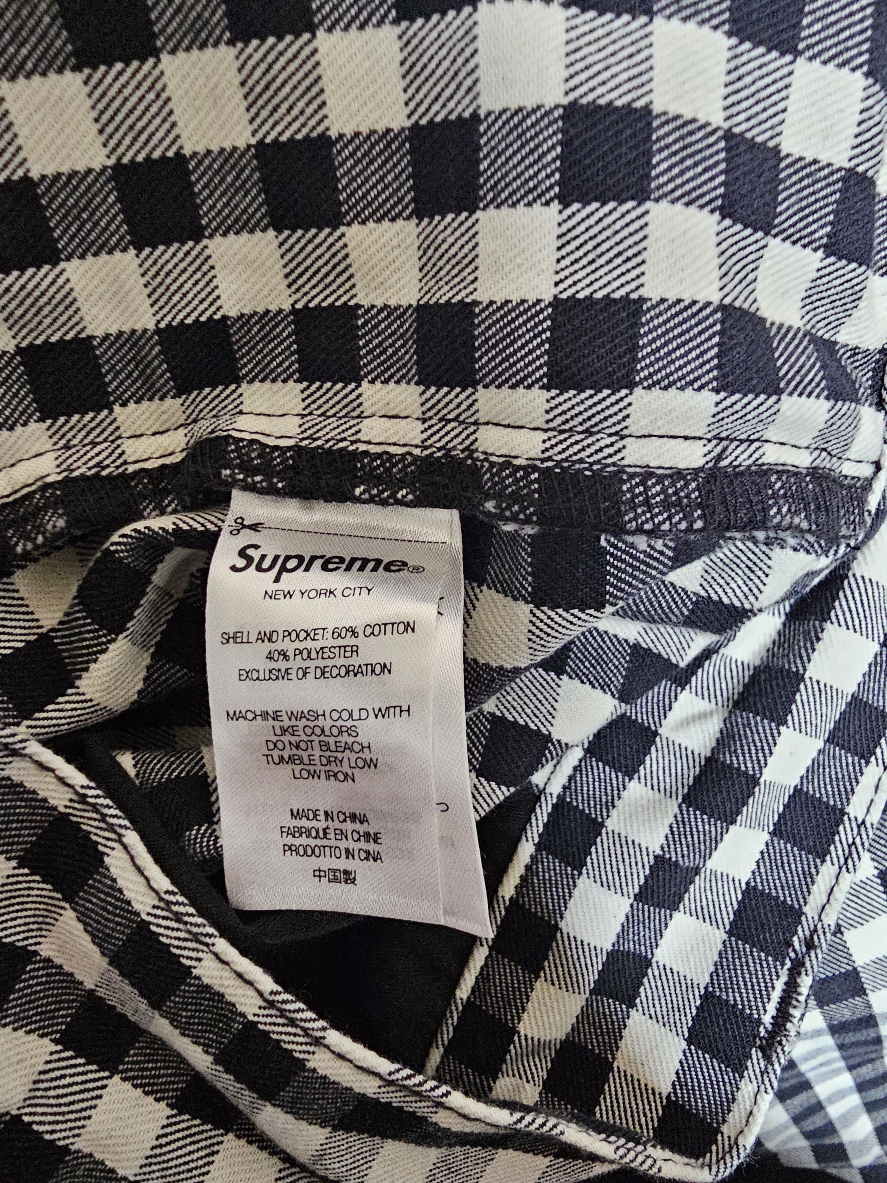 Supreme Gingham Flight Pants