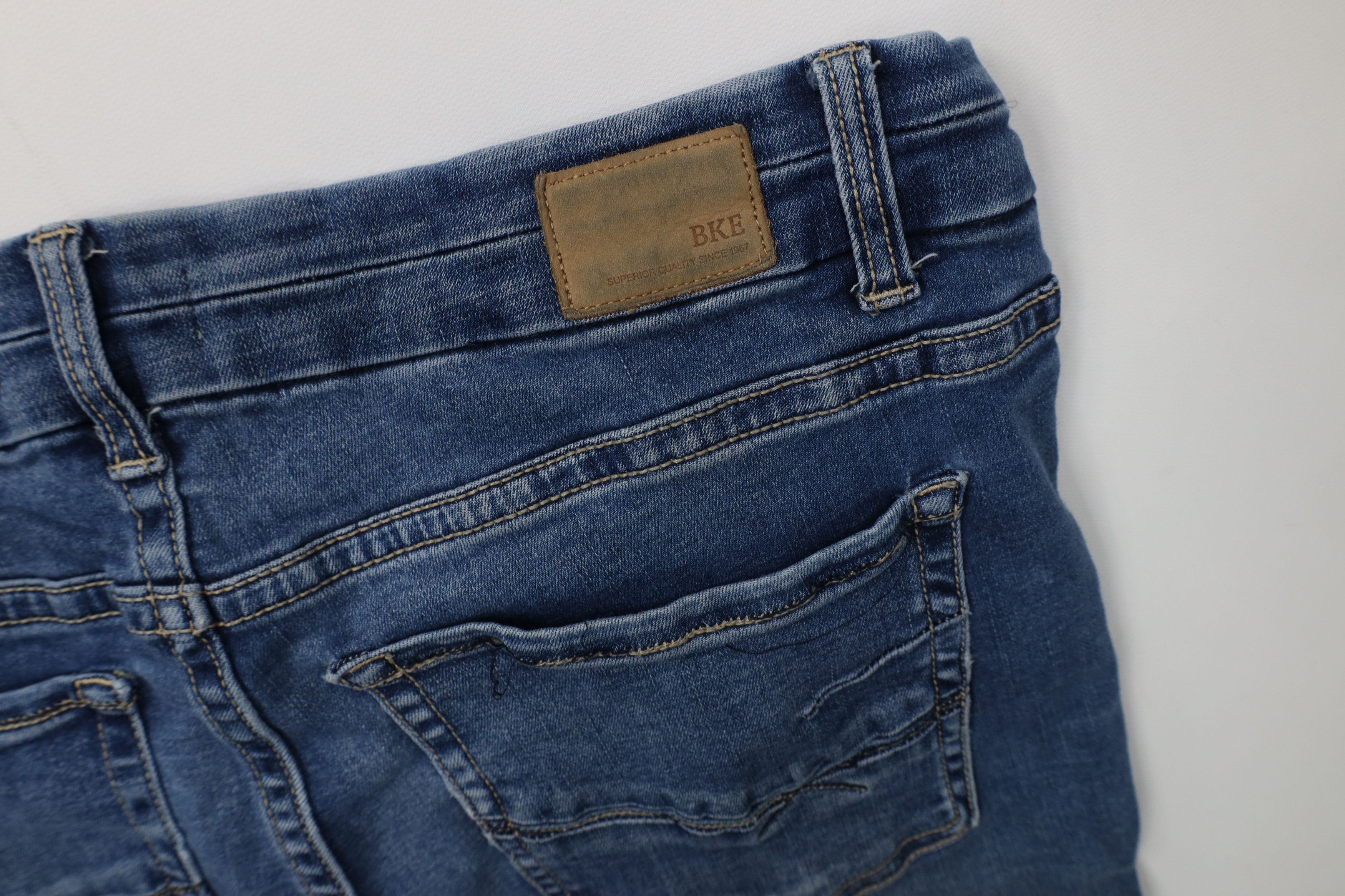 Vintage Buckle BKE Parker Stretch High Rise Bootcut Jeans Blue Size 36" / US 14 / IT 50 - 15 Thumbnail
