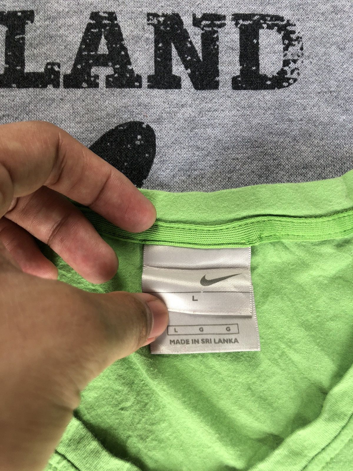 Nike × Vintage NIKE VTG TSHIRT FOR WOMEN Size L / US 10 / IT 46 - 3 Thumbnail