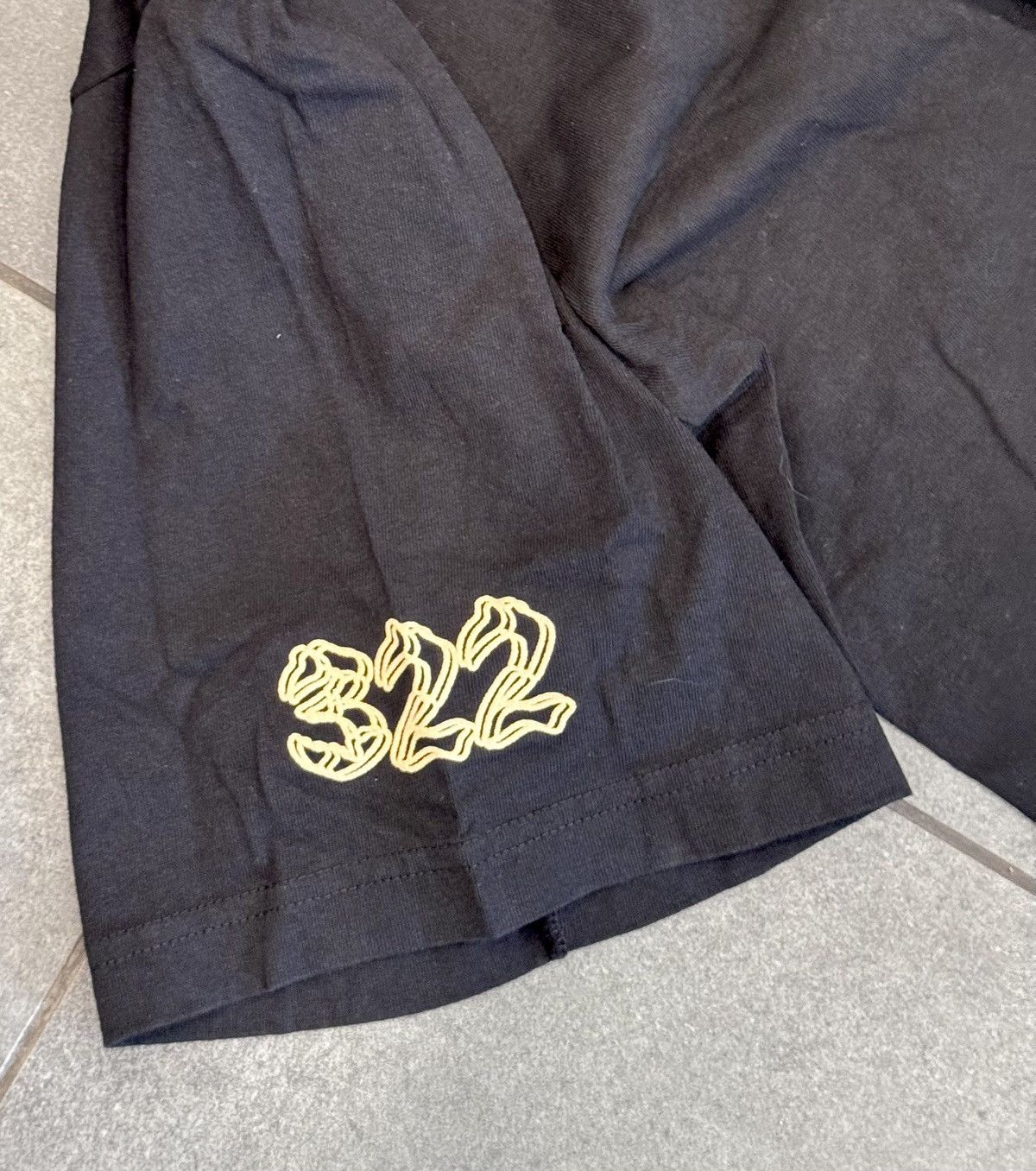 Revenge Revenge x Zillakami Crossbones Skull Tee Black/Beige XXL 322 Size US XXL / EU 58 / 5 - 4 Thumbnail