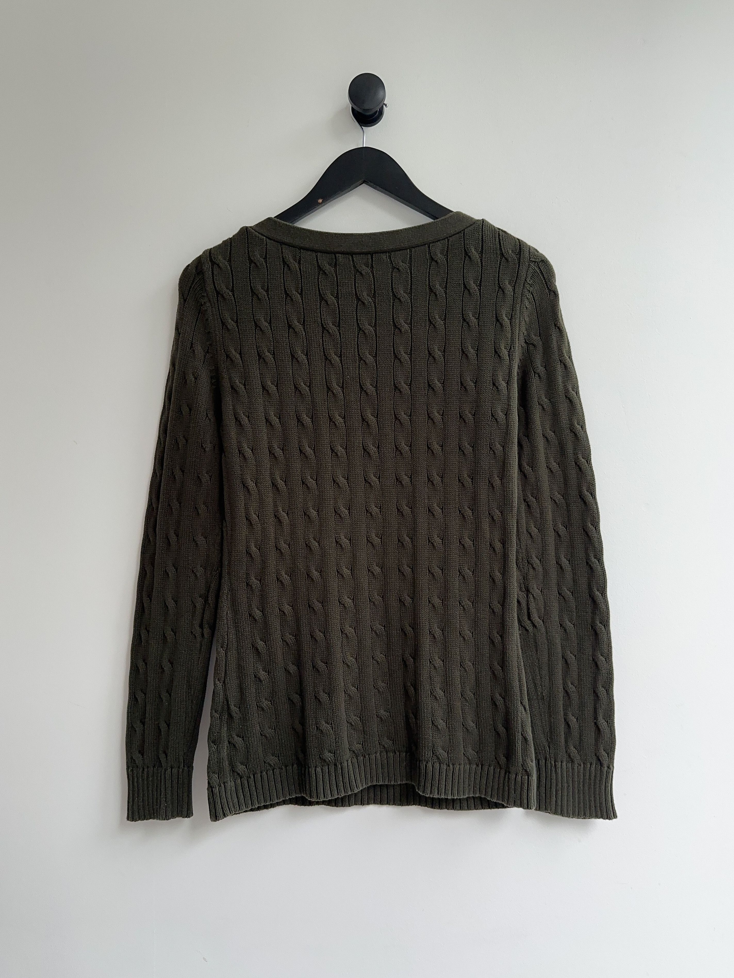 Polo Ralph Lauren Ralph Lauren Cable Knit Boat Neck Jumper Sweater Size M / US 6-8 / IT 42-44 - 5 Thumbnail