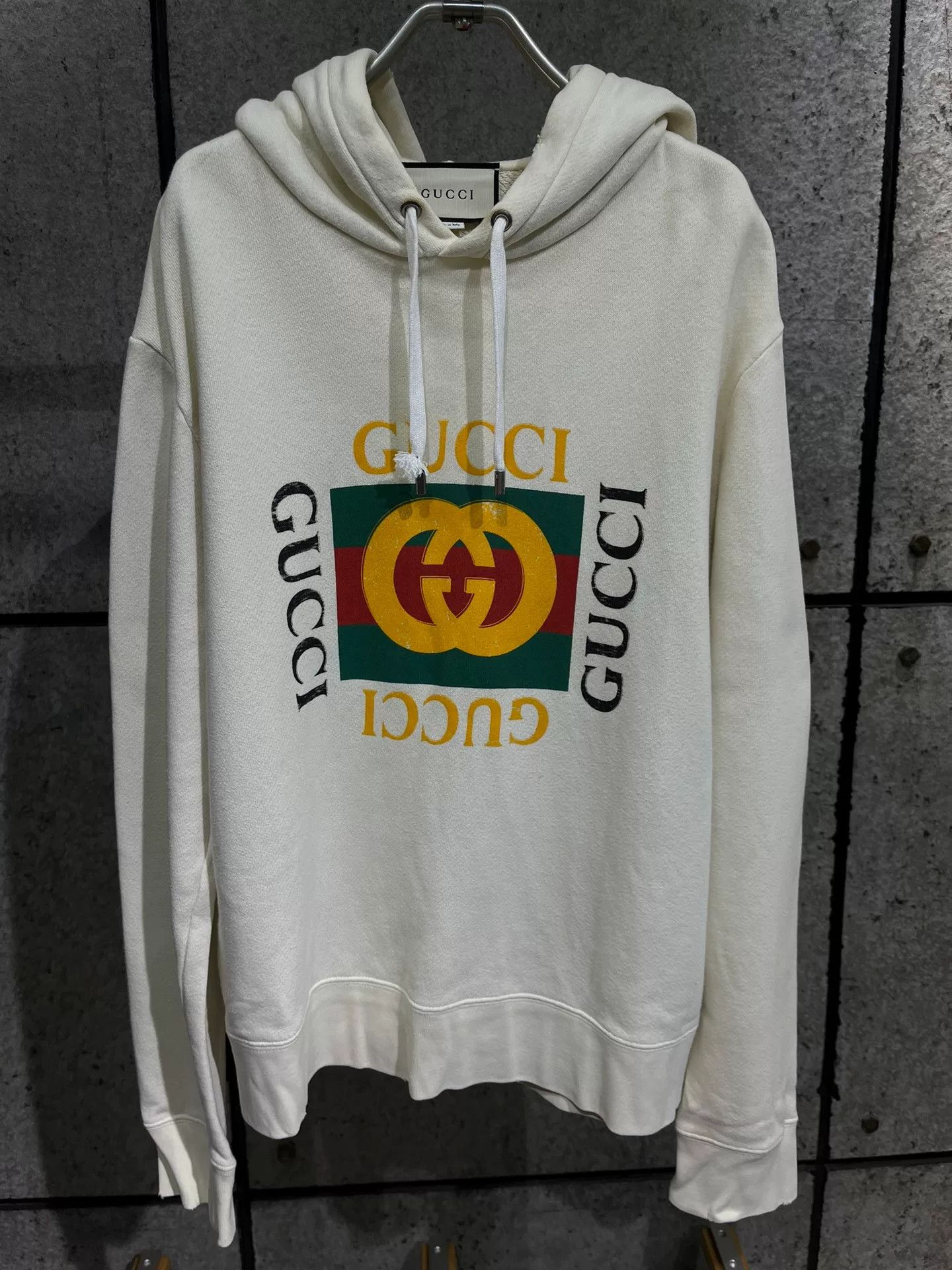 Gucci Gucci Logo Hoodie M Size Size US M / EU 48-50 / 2 - 1 Thumbnail
