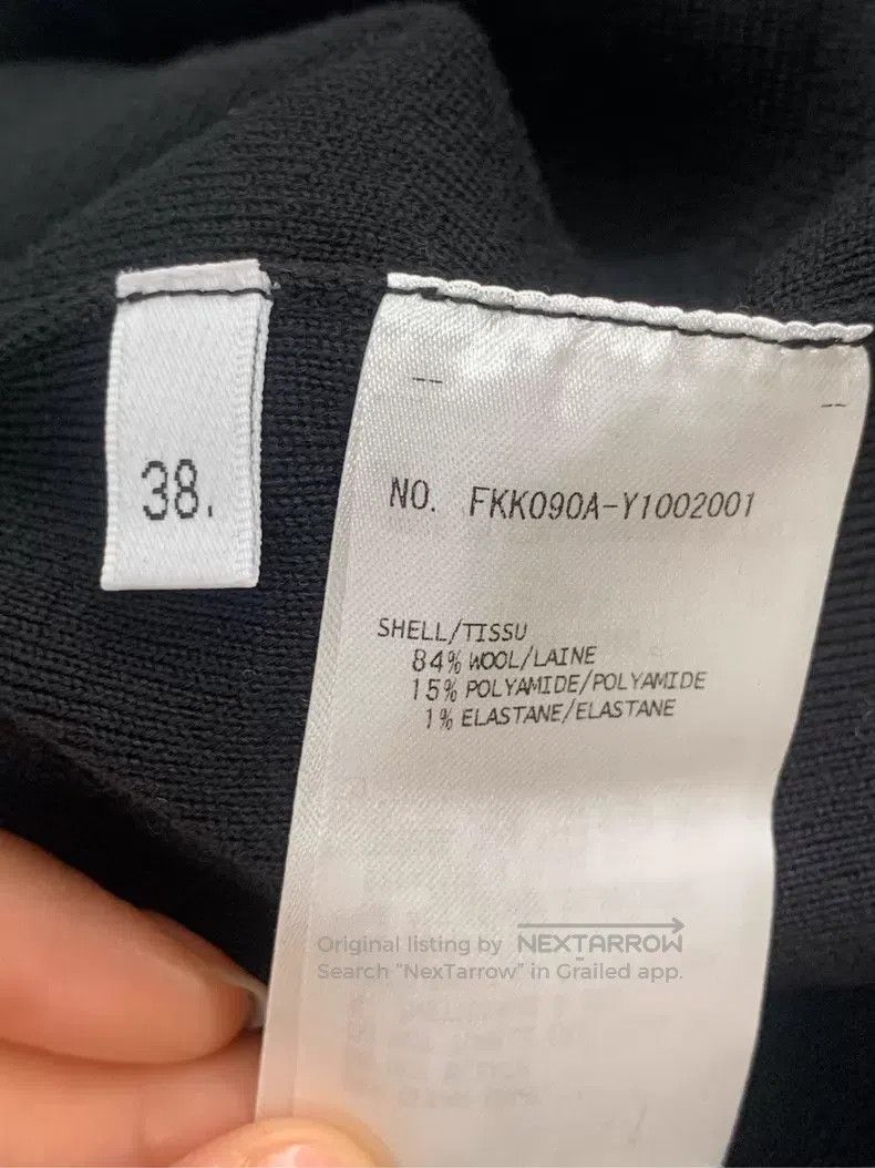 Thom Browne Thom Browne Black Pleated Skirt, Wool Blend Size 25" / US 0 / IT 36 - 4 Thumbnail