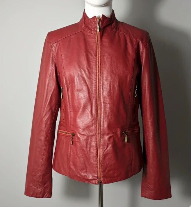 Other Adsbøl Skin Leather Jacket Women's M, Rock & Classic Vibe Size M / US 6-8 / IT 42-44 - 9 Thumbnail