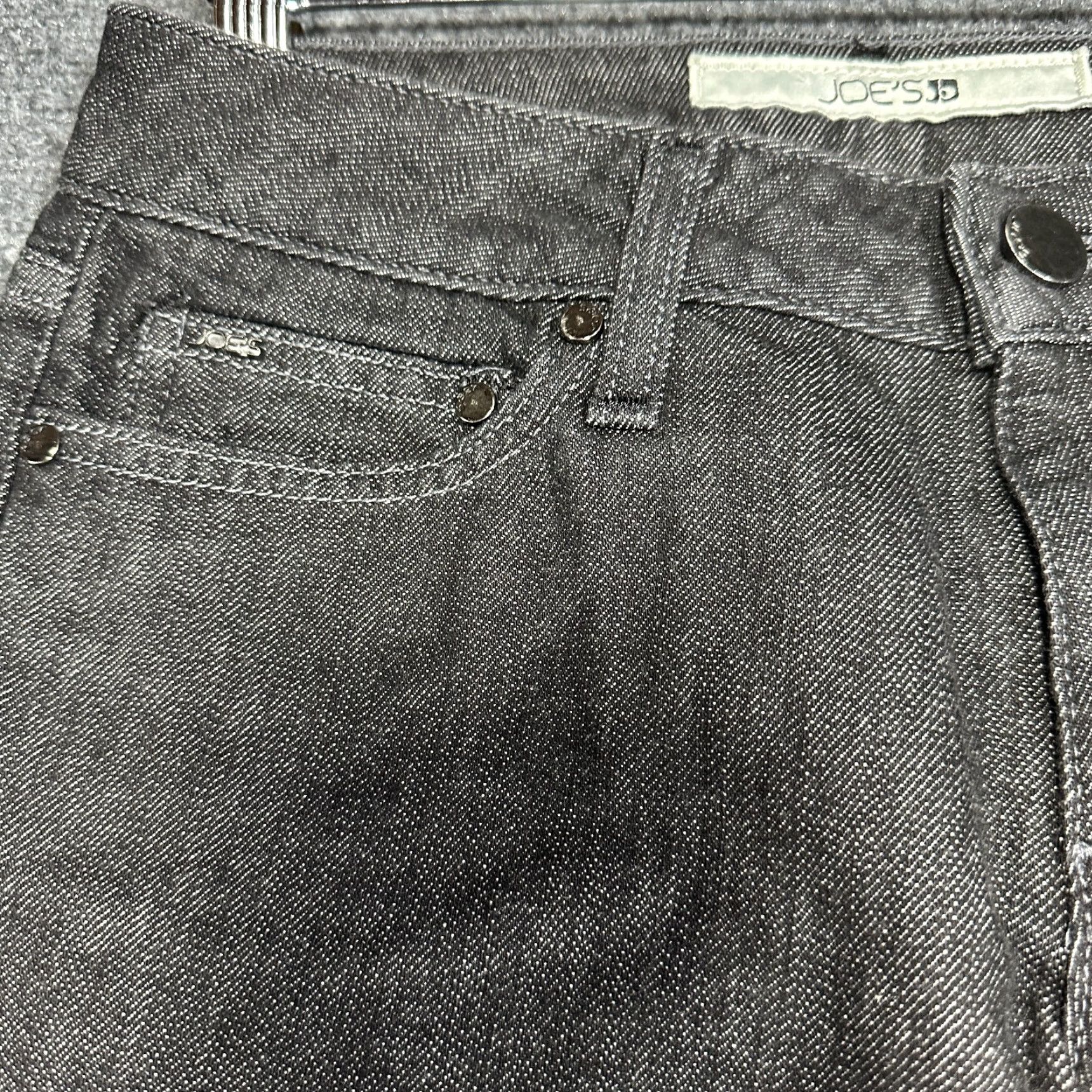 Vintage Joes Jeans Jeans Bootcut Black Cotton Stretch 5-Pocket Logo Womens 26 Regular Denim Size 26" / US 2 / IT 38 - 4 Thumbnail