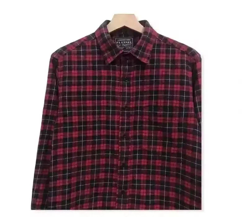 Flannel Japanese Brand Uniqlo Plaid Tartan Flannel Shirt Size US M / EU 48-50 / 2 - 3 Thumbnail