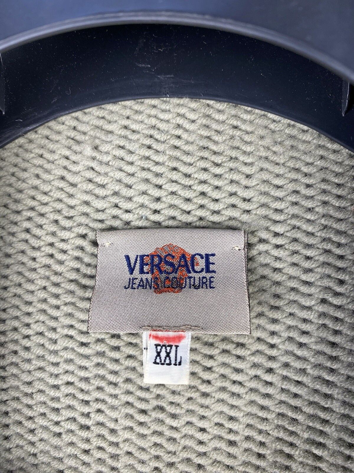 Versace Jeans Couture Vintage Versace Couture Wool Knit Sweater Pullover Size US XXL / EU 58 / 5 - 17 Thumbnail