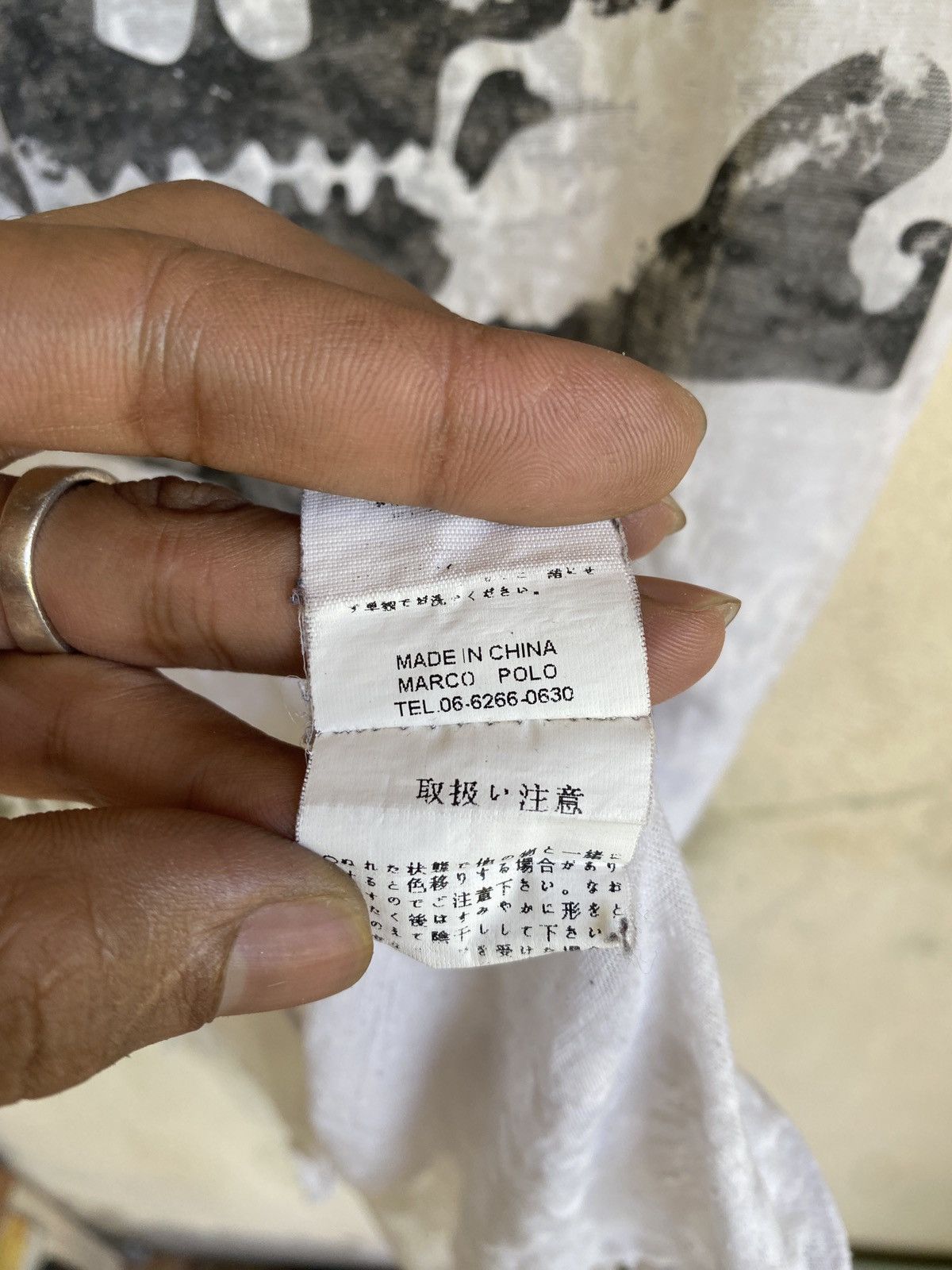 Japanese Brand × Punk and Yo ✨Steals✨Rock Punk Rare Desing Torn Left And Right Size US M / EU 48-50 / 2 - 9 Thumbnail