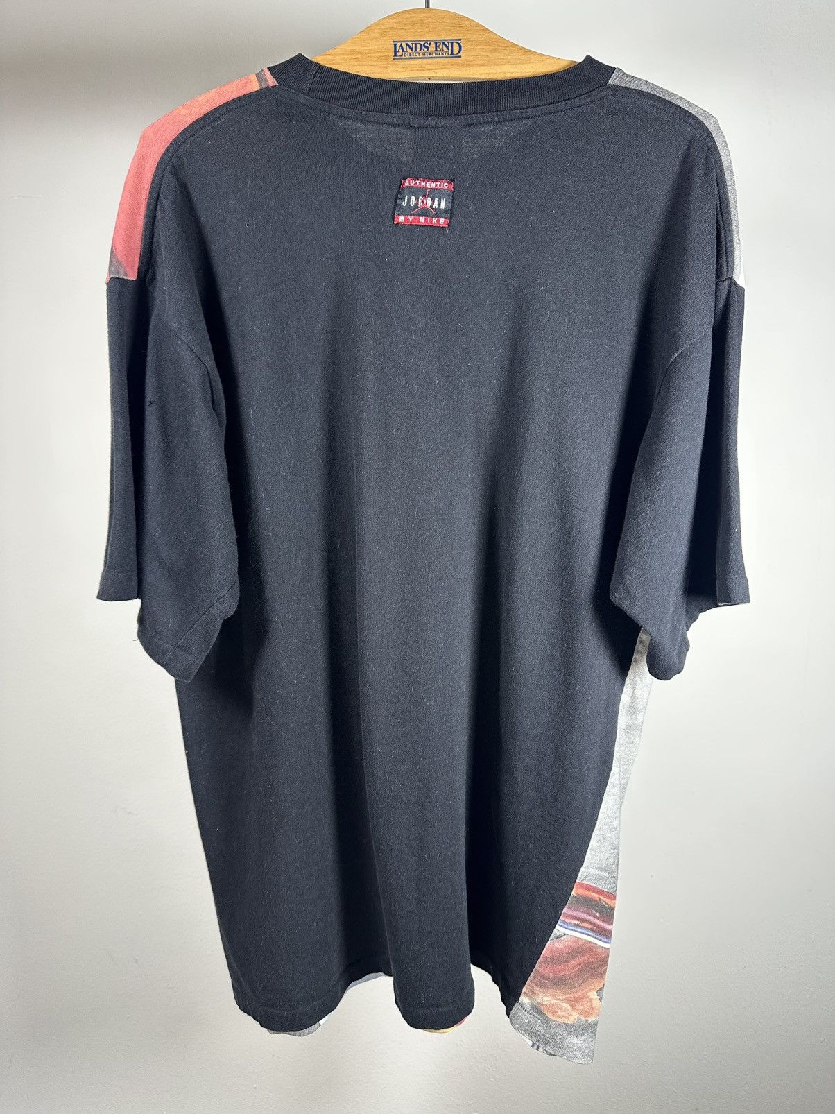 Jordan Brand Vintage rare nike Michael jordan all over print tee shirt Size US L / EU 52-54 / 3 - 3 Thumbnail