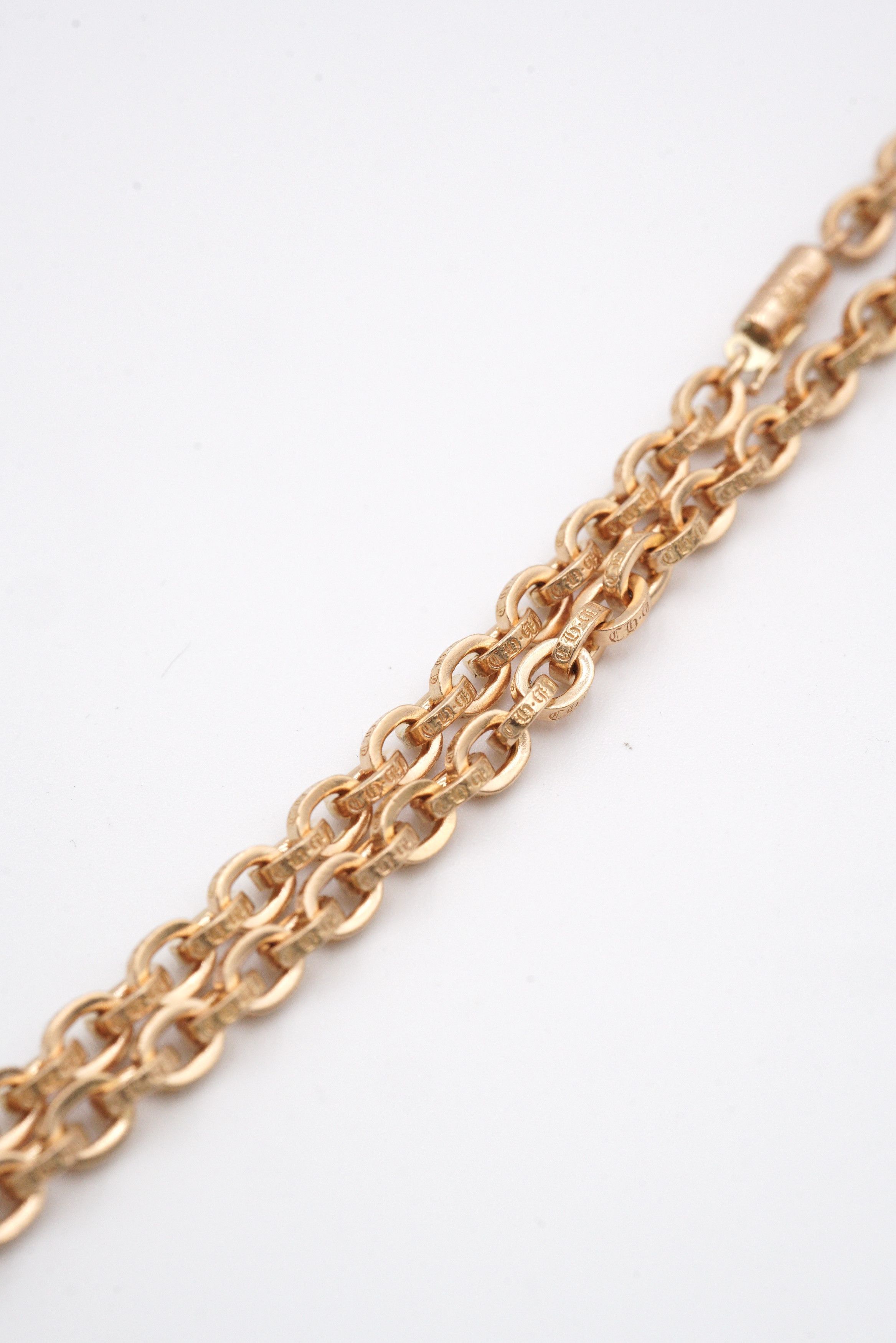 Chrome Hearts Chrome Hearts 22K Gold Paperchian Necklace - 24 Inch Size ONE SIZE - 3 Thumbnail