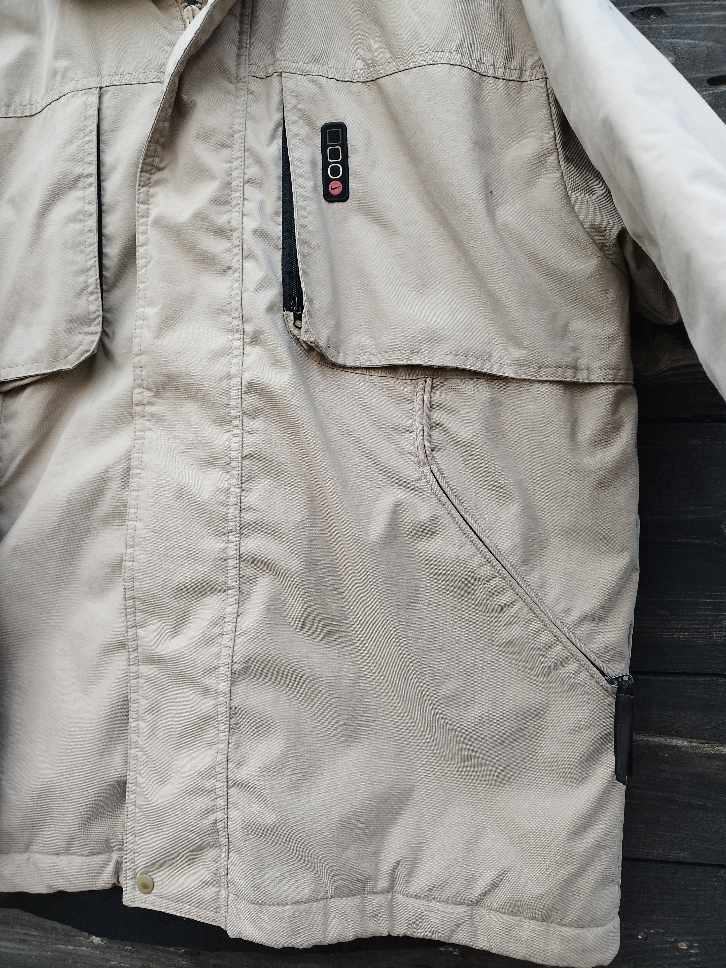 Nike VINTAGE 90s/Y2K Nike Jacket | YKK Zippers, Nylon Shell Size US M / EU 48-50 / 2 - 7 Thumbnail