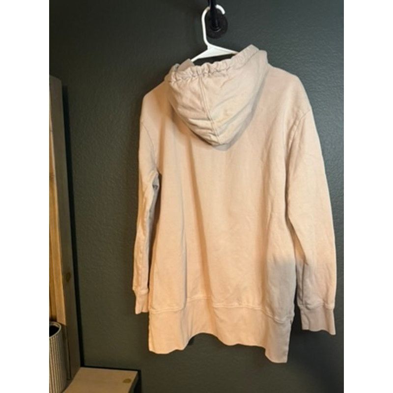 Allsaints All Saints Light Pink/ Cream Hoodie, oversized woman's M Size M / US 6-8 / IT 42-44 - 3 Thumbnail