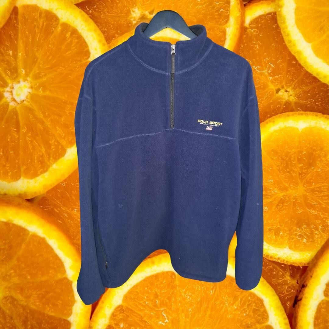 Other Polo Sport 1/4 Zip Blue Fleece Shirt Size XL Size US XL / EU 56 / 4 - 2 Thumbnail