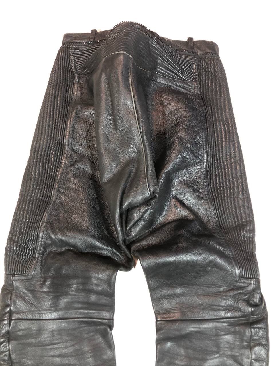 Genuine Leather Leder Motorcycle Leather Pants Vintage Size US 32 / EU 48 - 6 Thumbnail