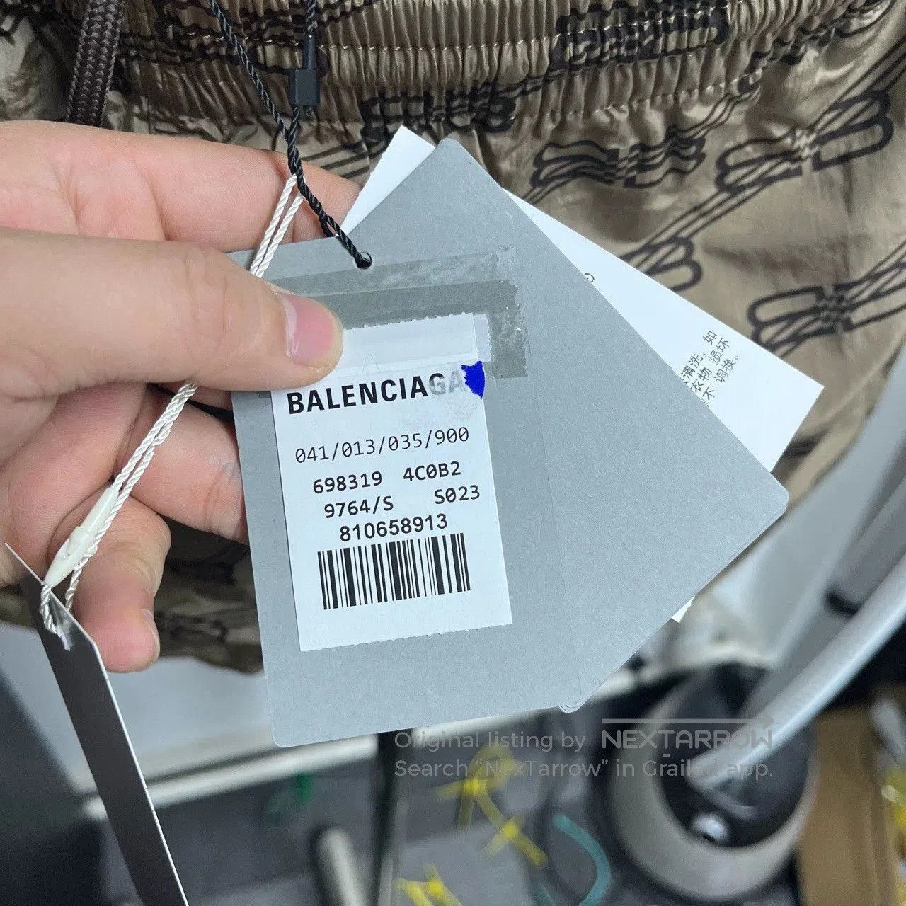 Balenciaga Balenciaga BB Monogram Print Shorts. Size US 35 - 5 Thumbnail