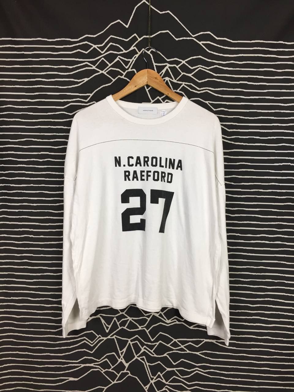 ADAM ET ROPE × Designer × Vintage Adam Et Rope North Carolina Raeford 27 Longsleeve Tee Size US XL / EU 56 / 4 - 1 Thumbnail