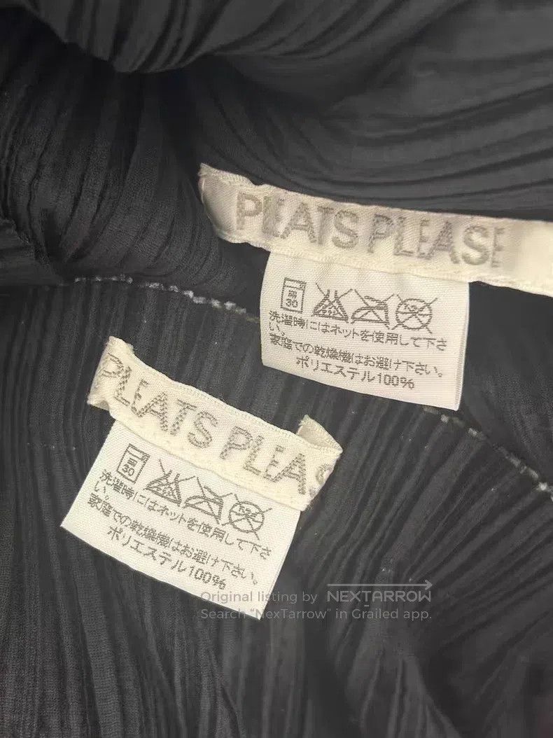 Issey Miyake Issey Miyake Gray and Black Color-block Double-layer Short Size L / US 10 / IT 46 - 3 Thumbnail