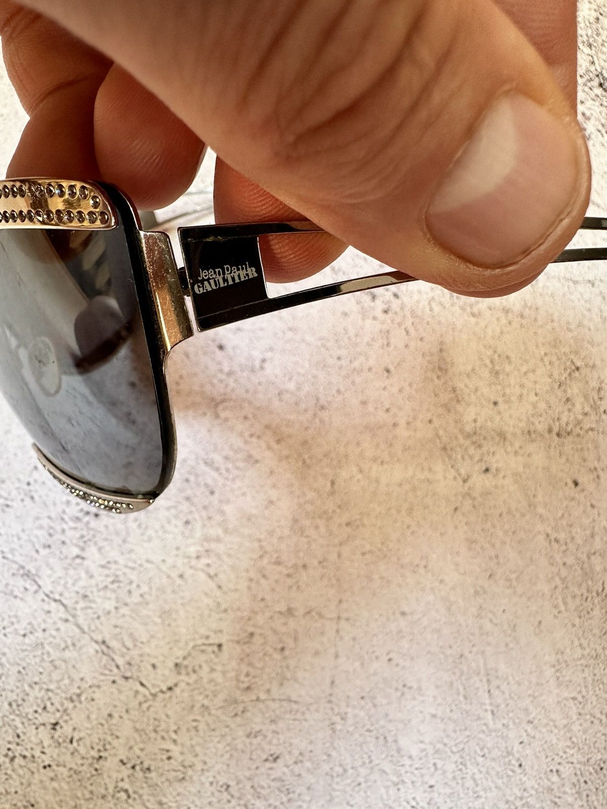 Jean Paul Gaultier 🩸RARE🩸Jean Paul Gaultier 2000s vintage sunglasses Size ONE SIZE - 8 Thumbnail
