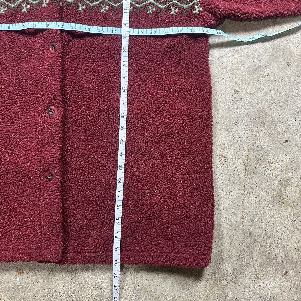Vintage Vintage 80s Tapemeasure Aztec Southwestern Button Up Fleece Size US L / EU 52-54 / 3 - 6 Thumbnail