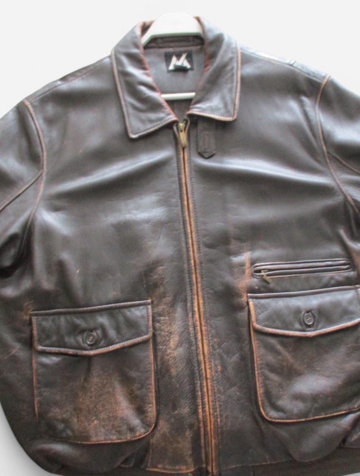 G-III vintage dark chocolate brown leather jacket Size US XL / EU 56 / 4 - 4 Thumbnail
