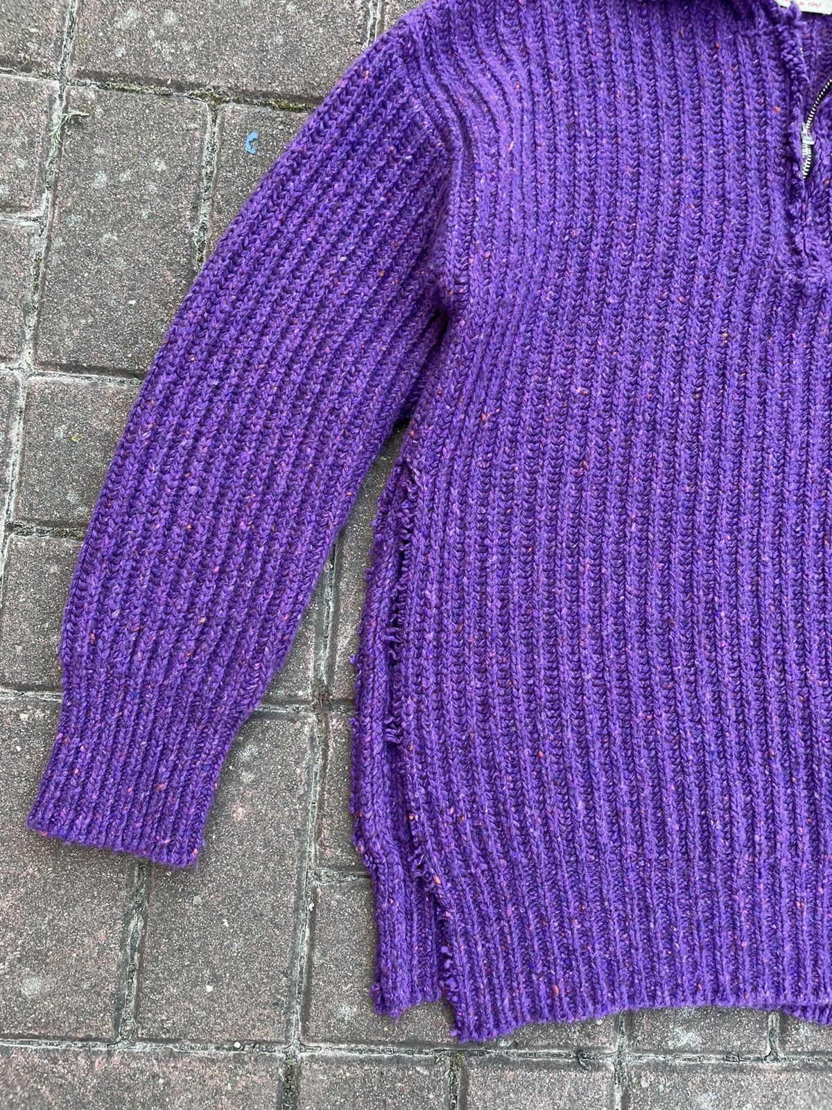 Marni Marni Striped Scarf Rib-Knit Sweater Size M / US 6-8 / IT 42-44 - 5 Thumbnail