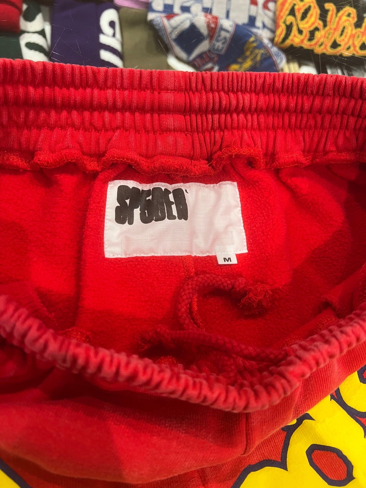 Sp5der Sp5der OG Logo Sweatshort Red Size US 32 / EU 48 - 5 Thumbnail