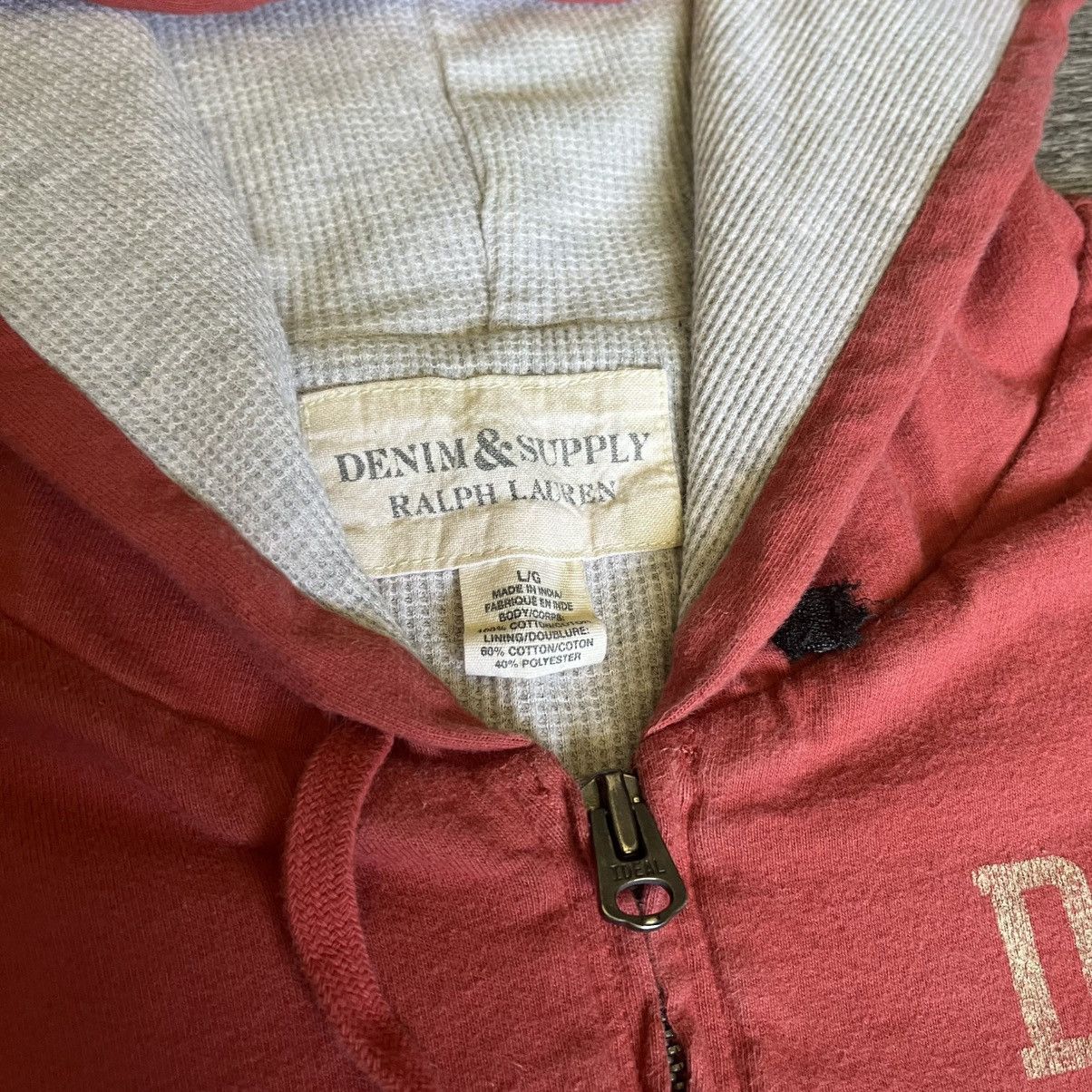 Denim & Supply Ralph Lauren Polo Ralph Lauren Denim & Supply Zip Up Thermal Lined Hoodie Size US L / EU 52-54 / 3 - 5 Thumbnail