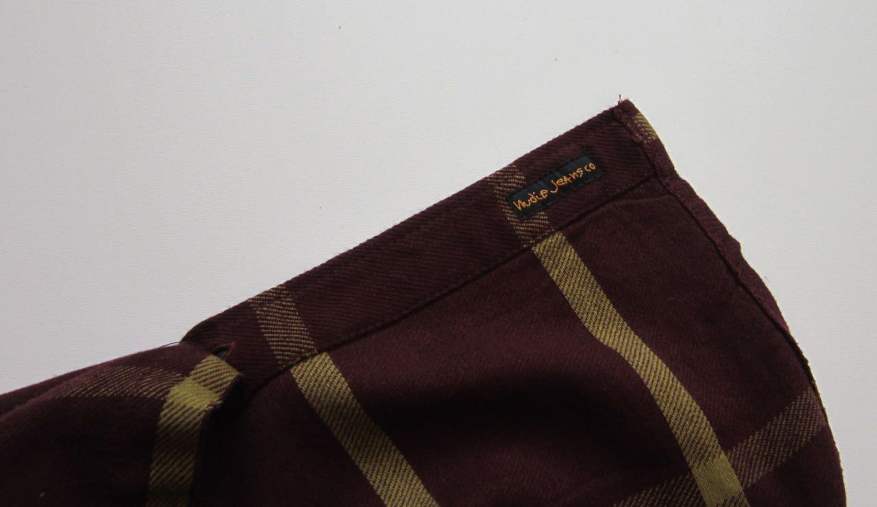 Nudie Jeans Nudie Jeans Sten Window Check Shirt Size US L / EU 52-54 / 3 - 6 Thumbnail