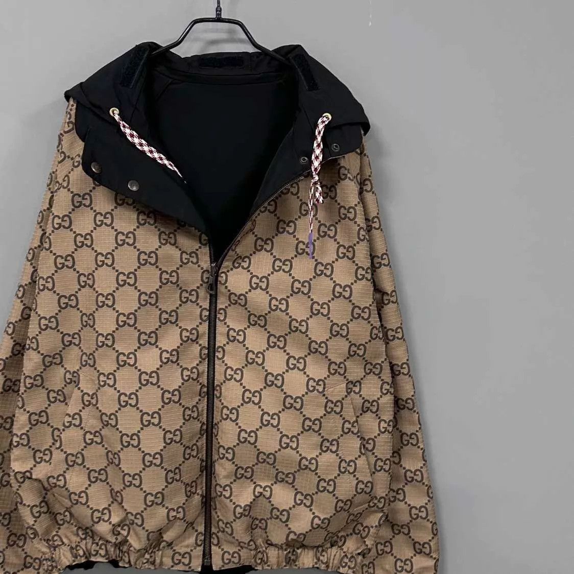 Gucci GUCCI GG Monogram Double-Sided Shell Jacket Size 48 Size US M / EU 48-50 / 2 - 5 Thumbnail